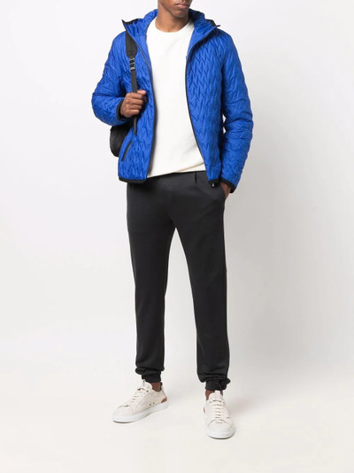 Canali padded zip-up jacket outlook