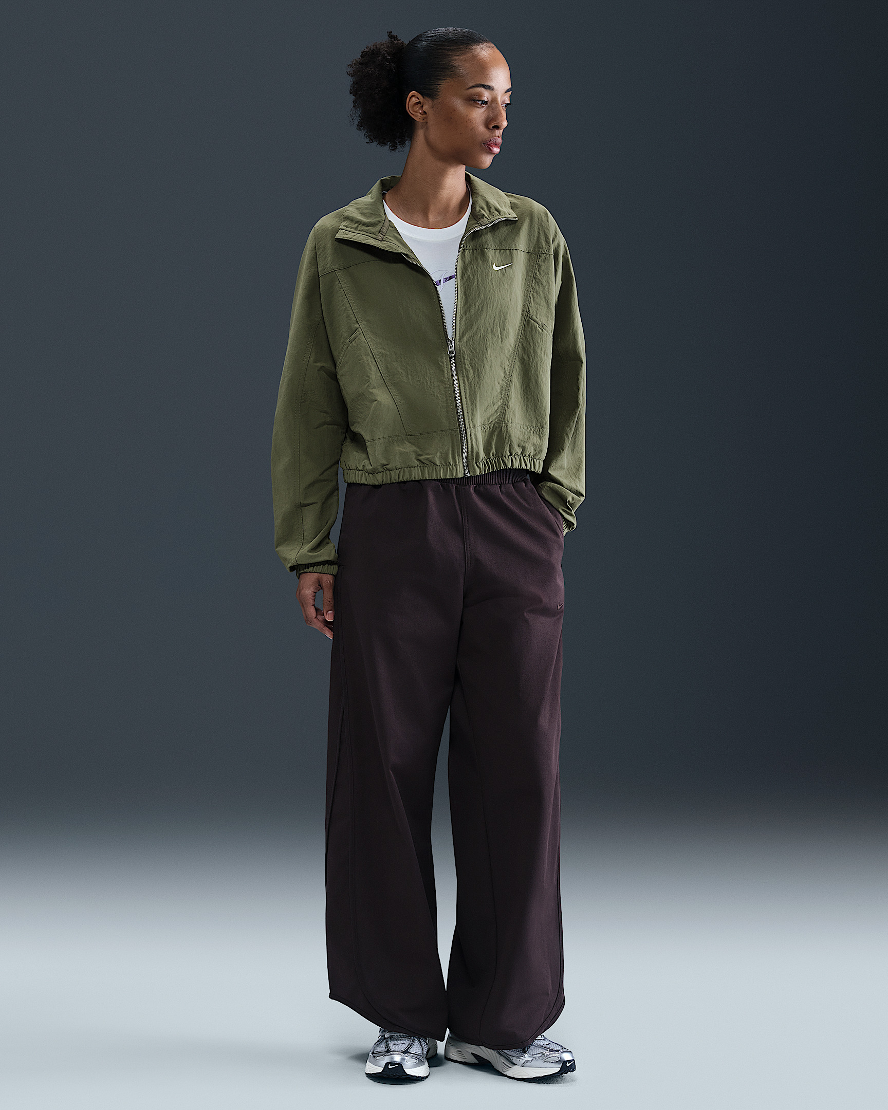 Nike Sportswear Everything Wovens Women's Oversized Repel UV Protection Jacket - 4