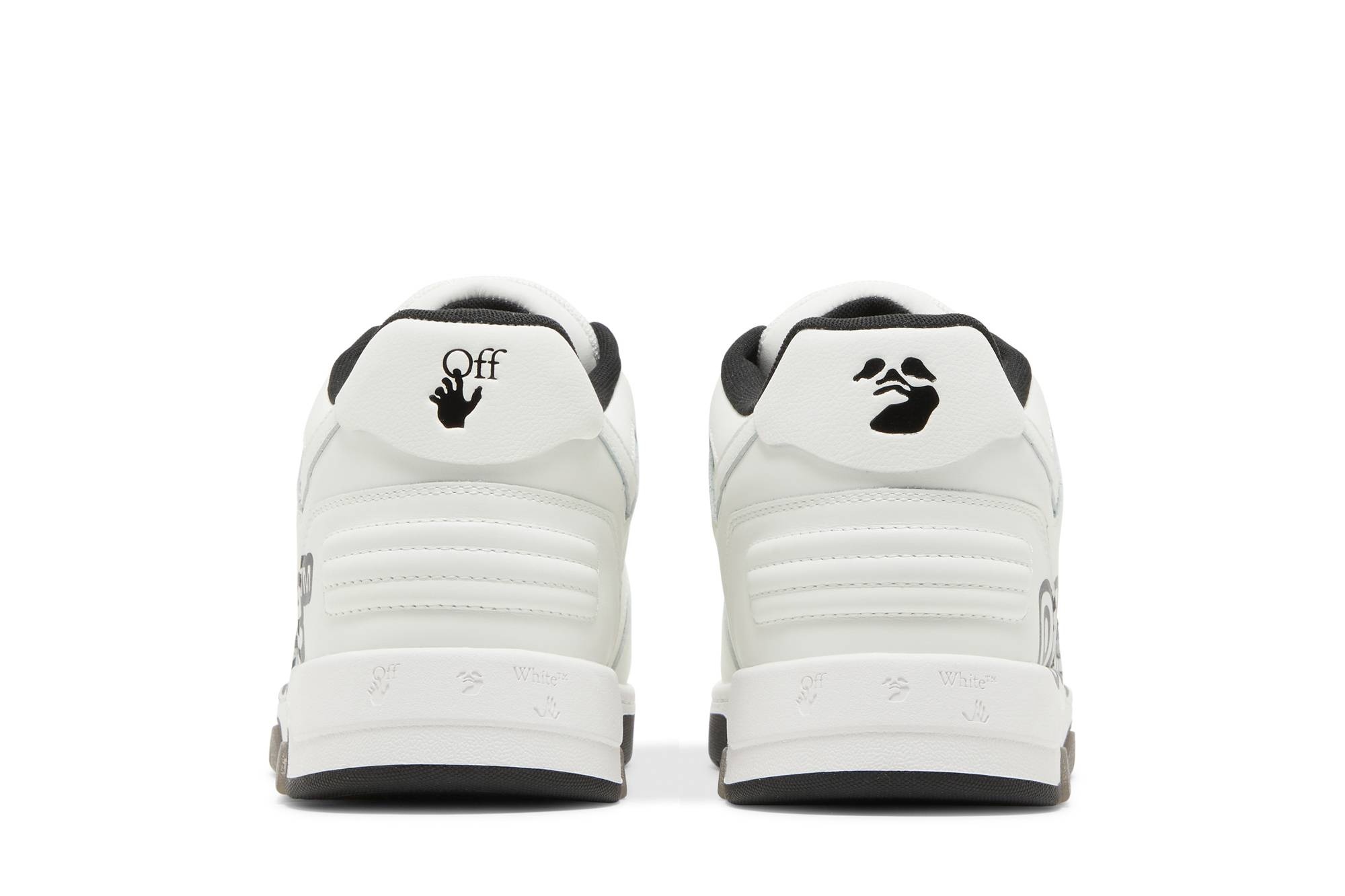 Off-White Out of Office Low 'Logo Print - White Black' - 6