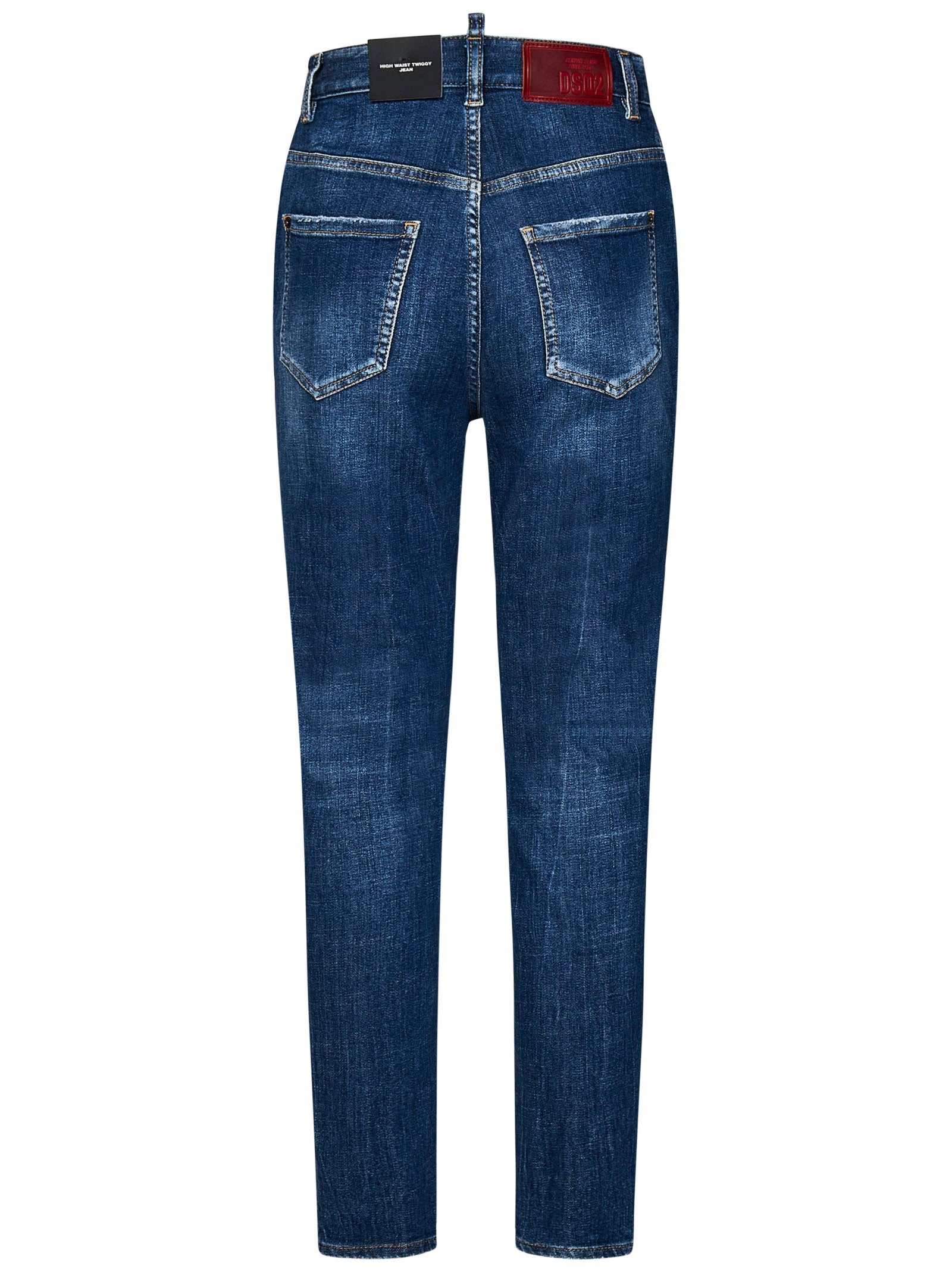 HIGH WAIST TWIGGY JEANS DSQUARED2 - 2