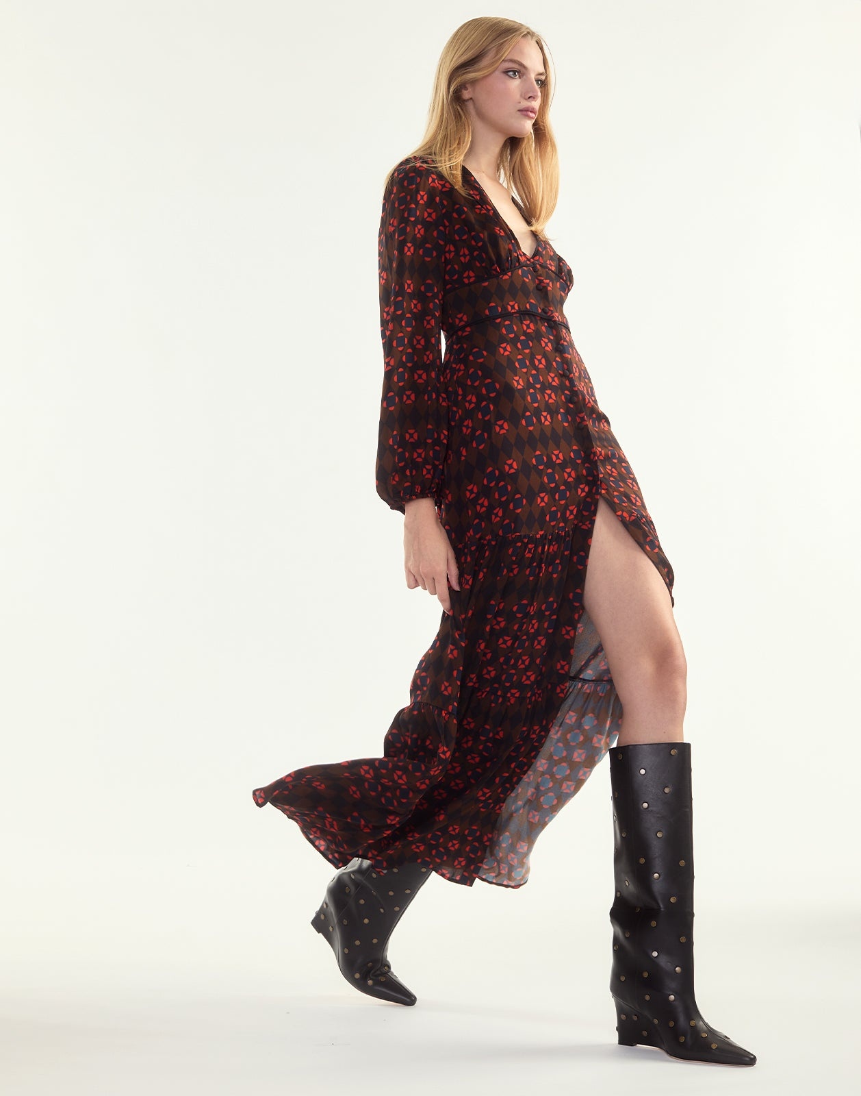 Autumn Maxi Dress - 2