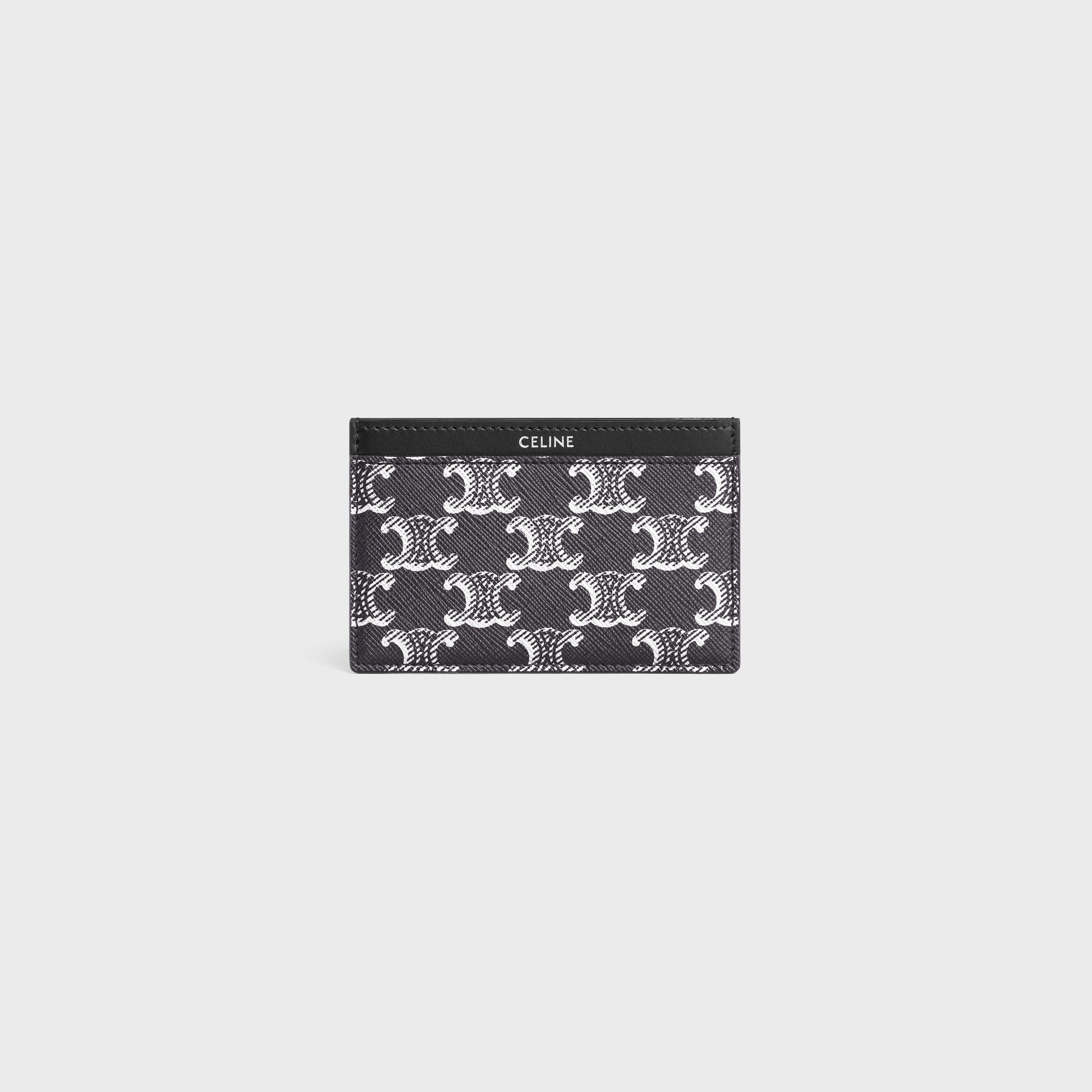 Card holder in Triomphe Canvas and calfskin - 1