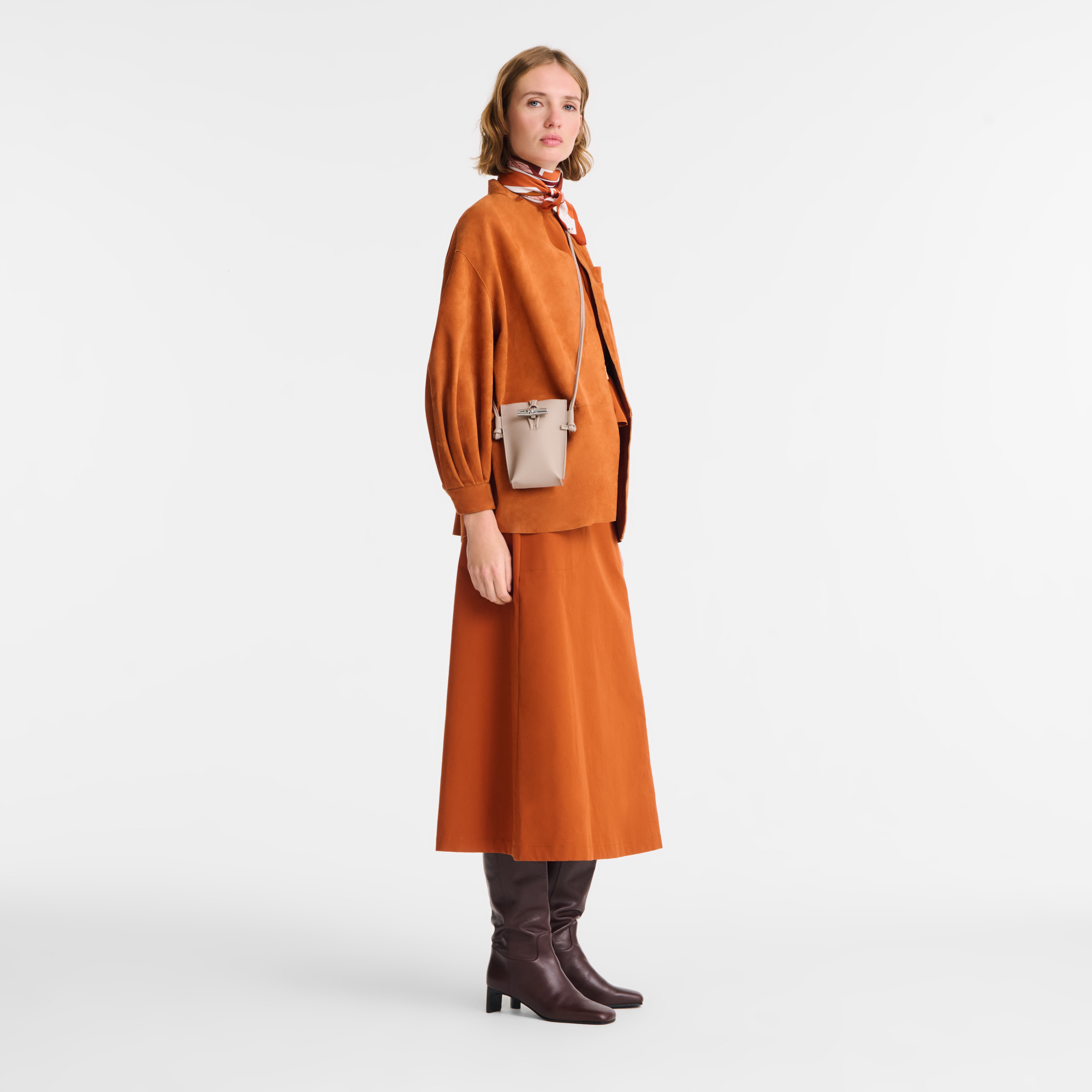 Le Roseau Phone case Clay - Leather - 2