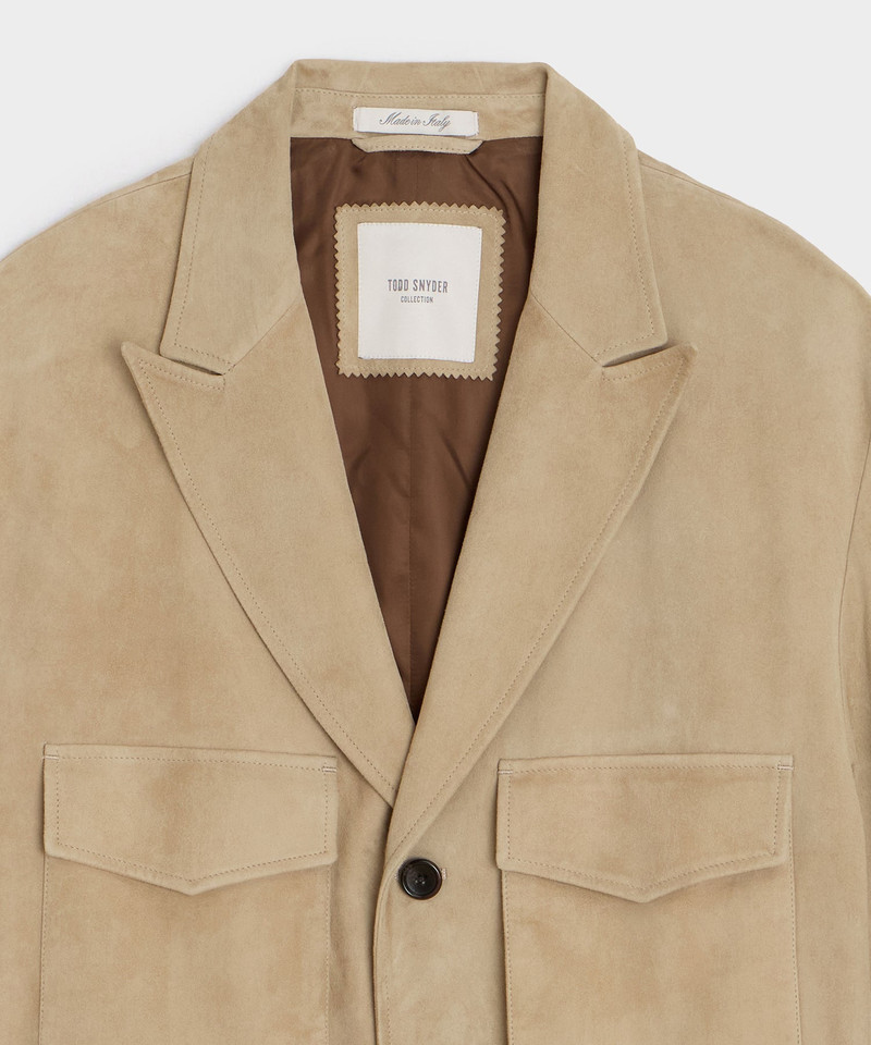 Italian Suede Cartographer's Jacket 7
