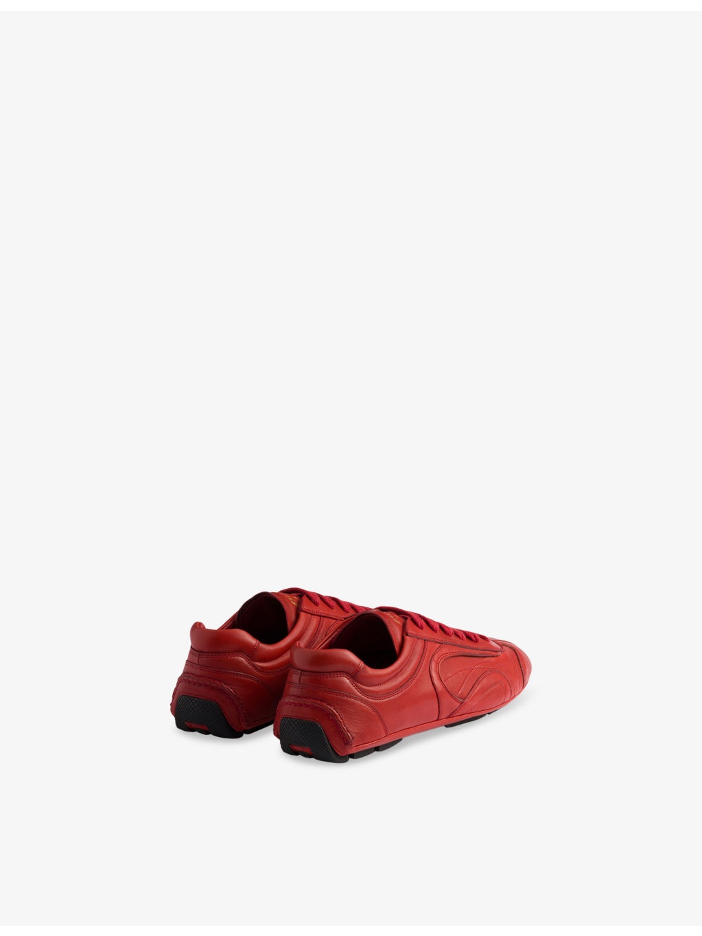 Montecarlo Re-Edition 2005 Antiqued Leather Low-Top Trainers - 4