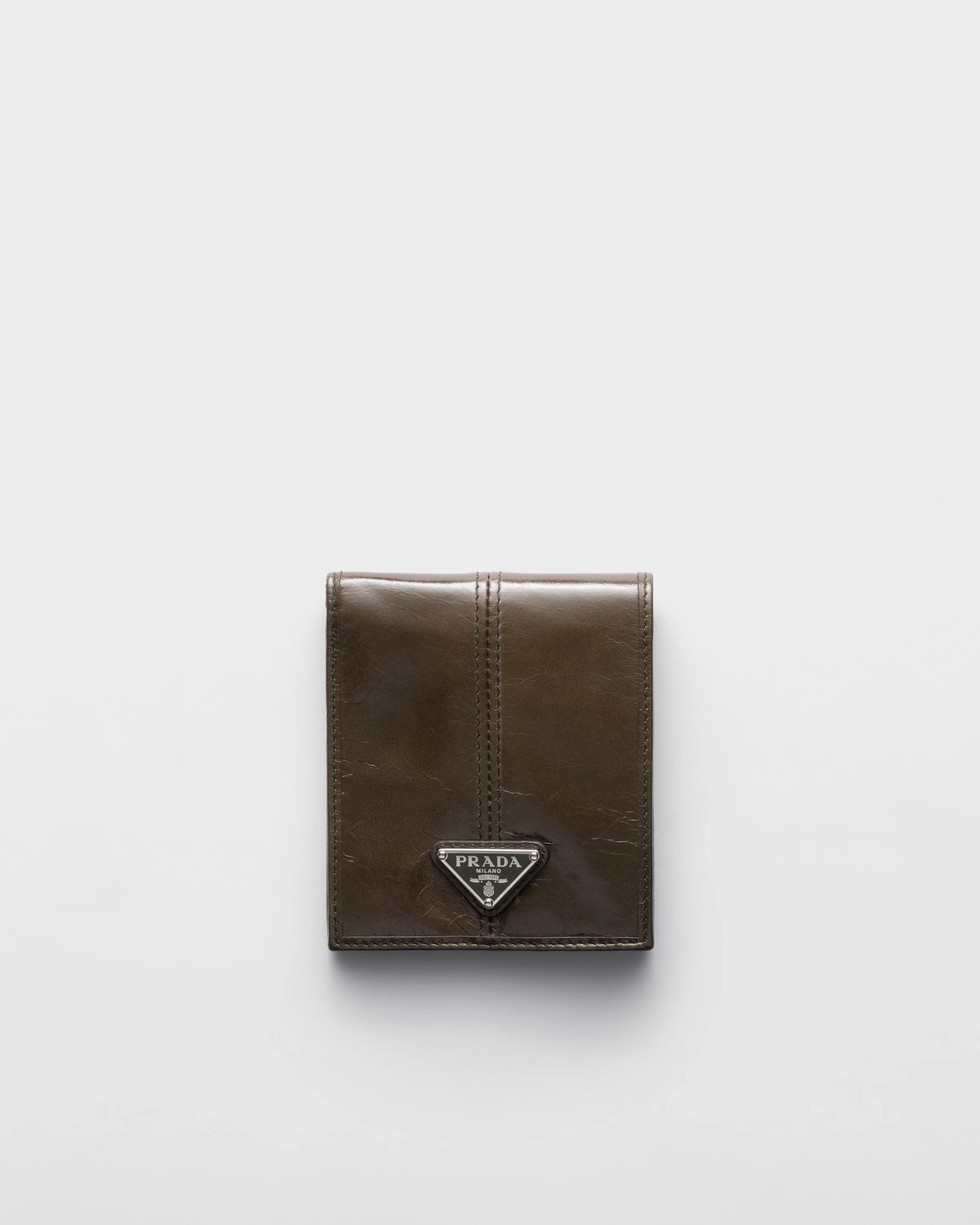 Leather wallet with coin purse - 1