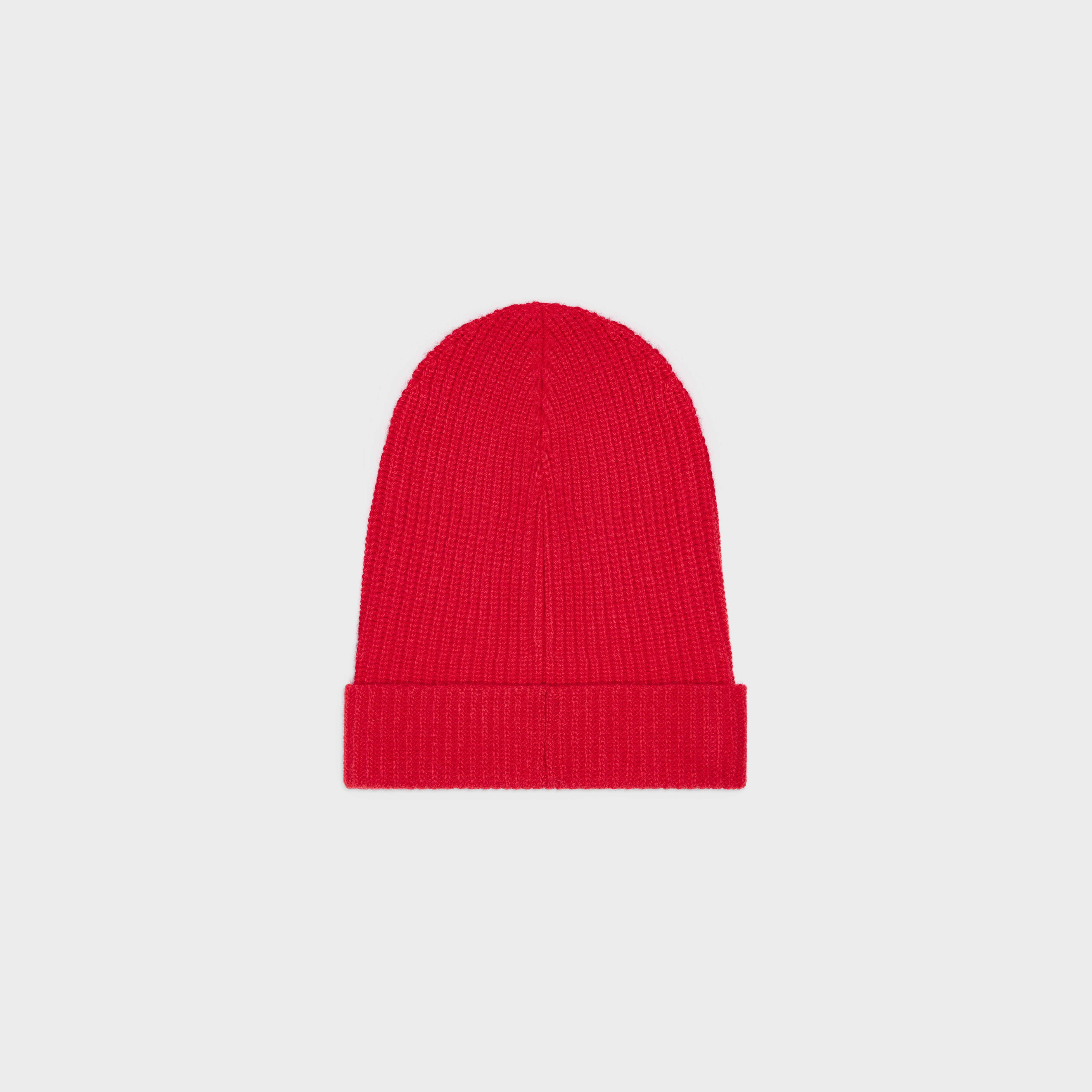 CELINE EMBROIDERED BEANIE IN RIBBED FELTED WOOL - 2
