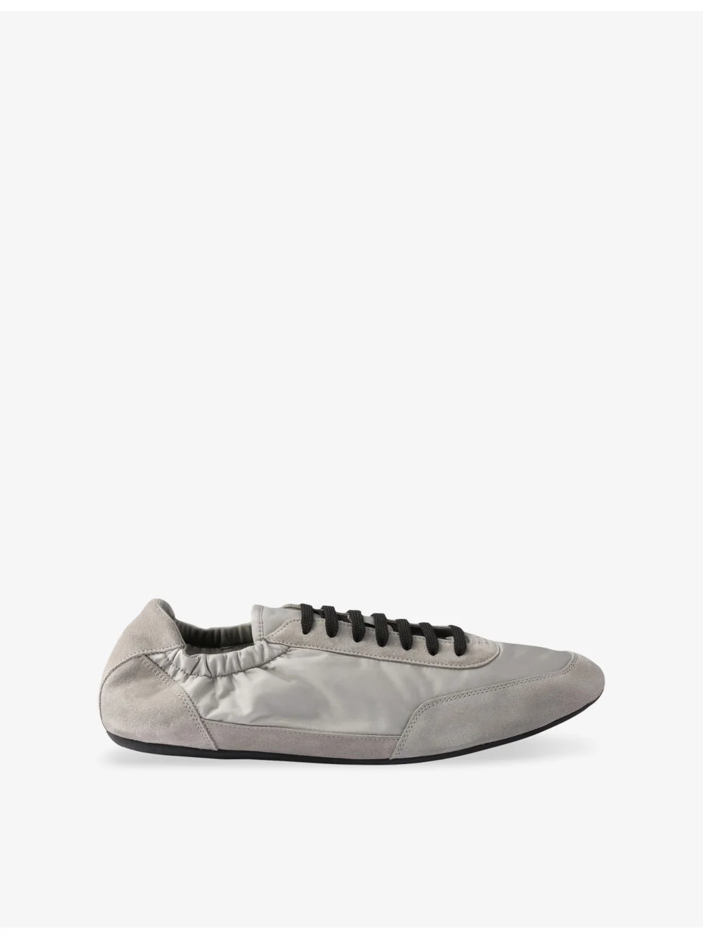Collapse Re-Nylon and Suede Low-Top Trainers - 1