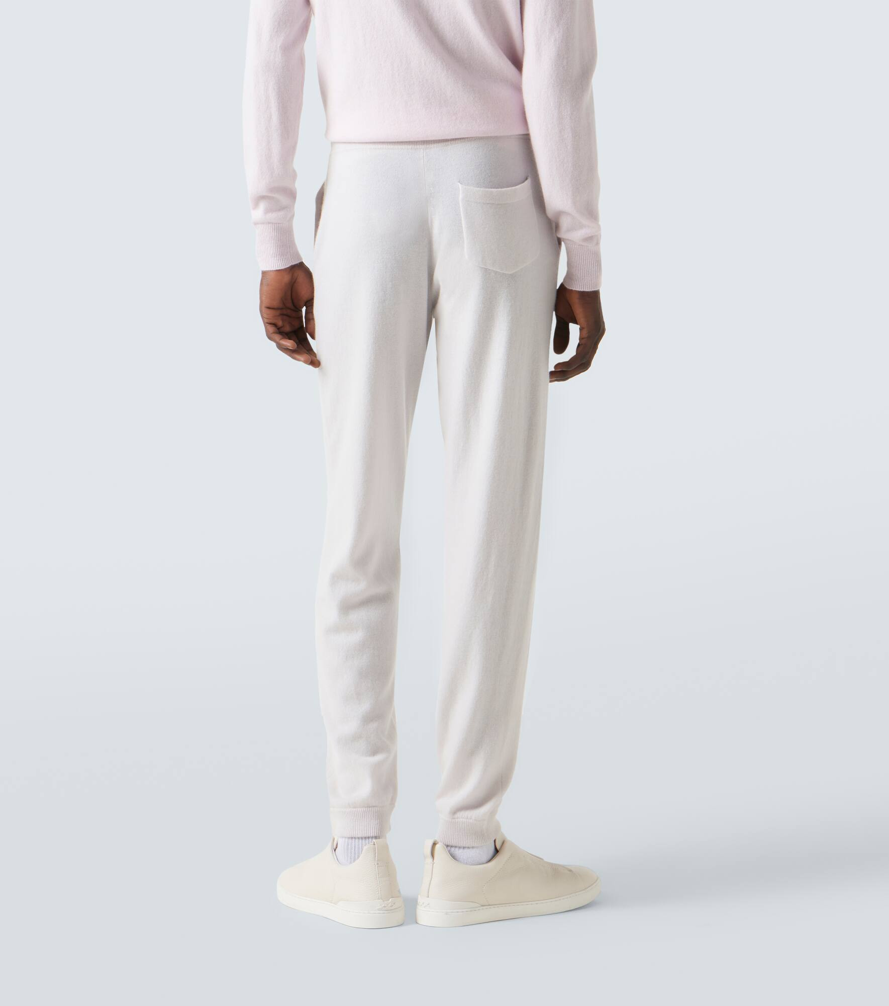 Wool and cashmere sweatpants - 4