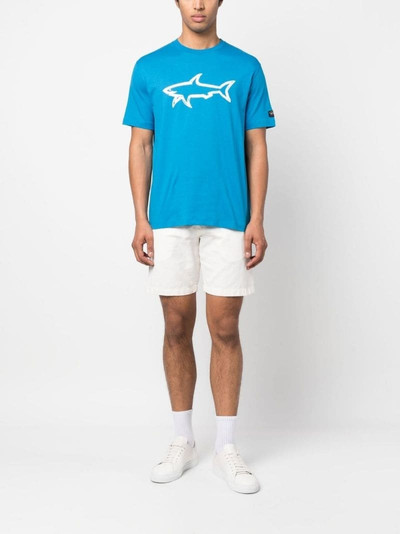 Paul & Shark logo-print T-shirt outlook