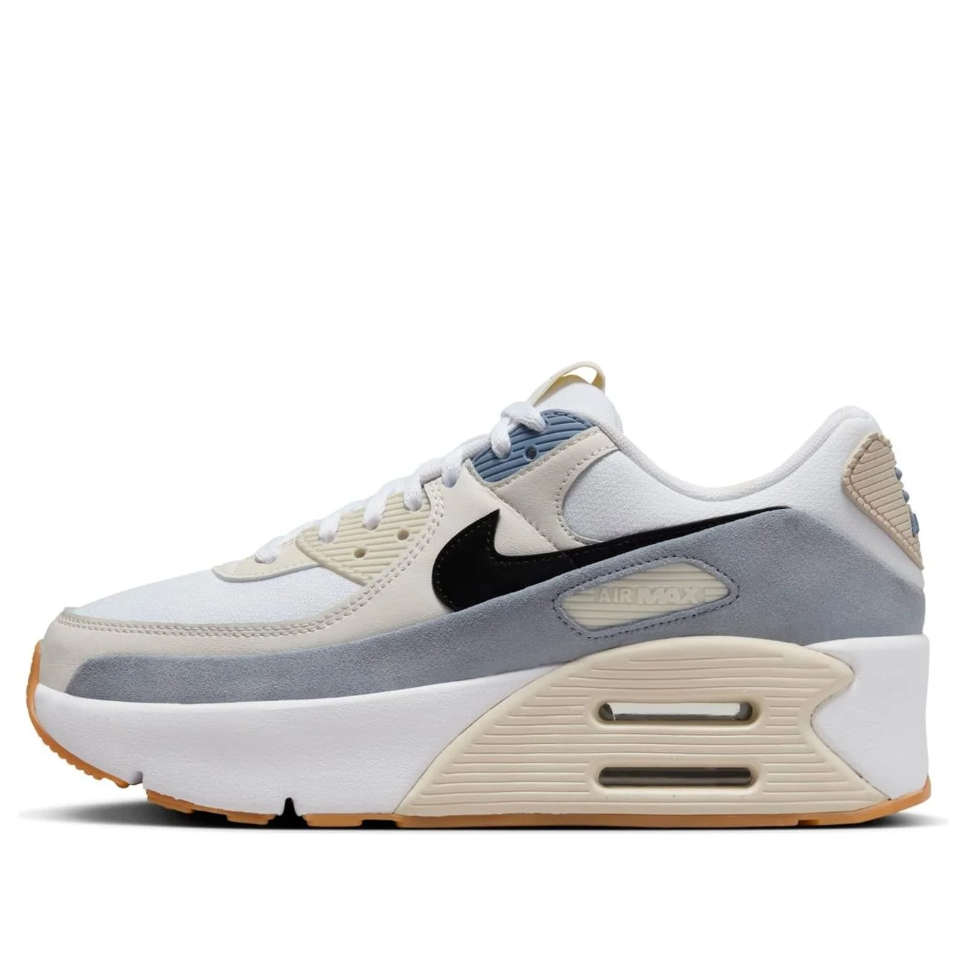 (WMNS) Nike Air Max 90 LV8 'Ashen Slate Light Orewood' FD4328-106 - 1
