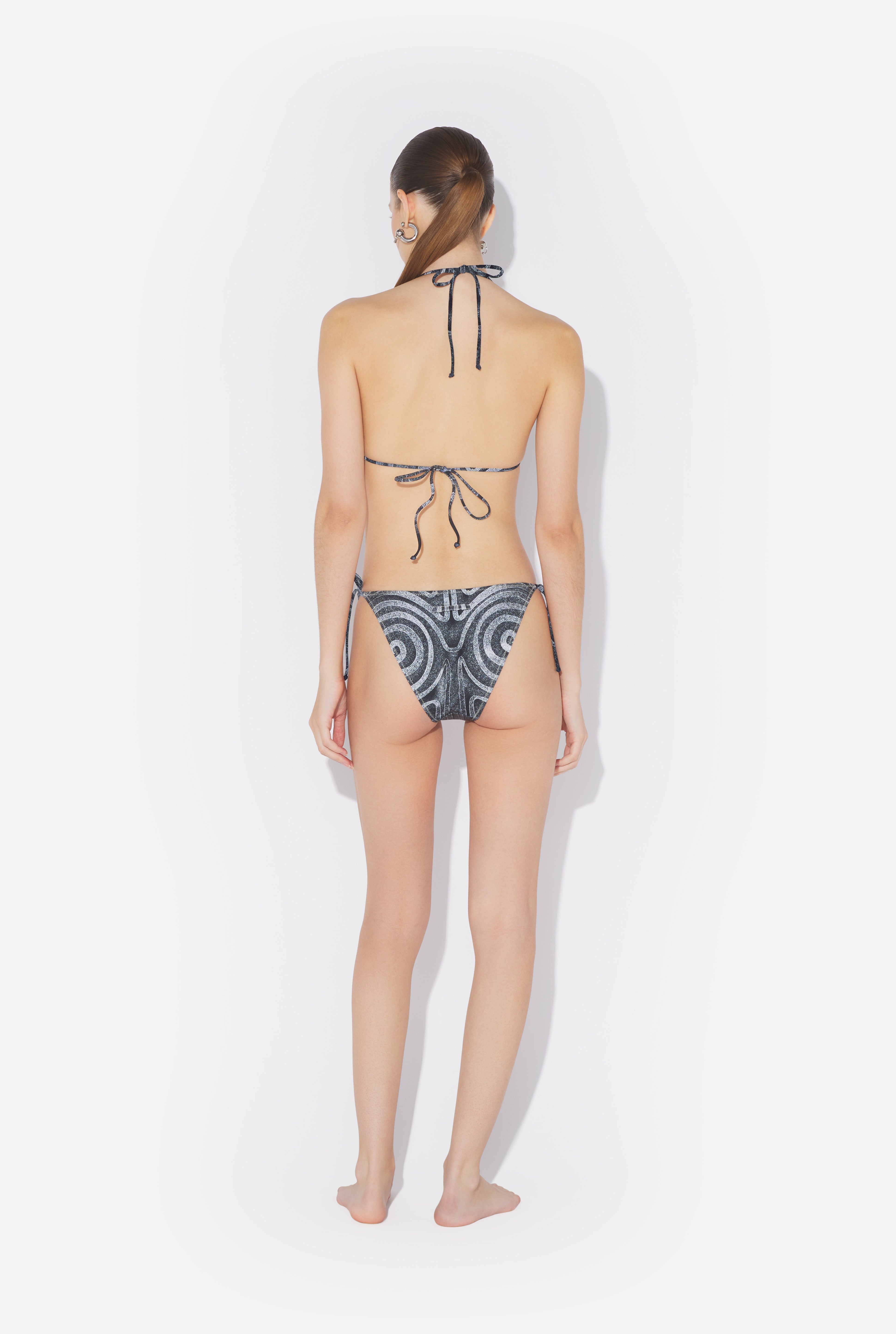 THE BLACK “SPIRALE” BIKINI TOP - 3