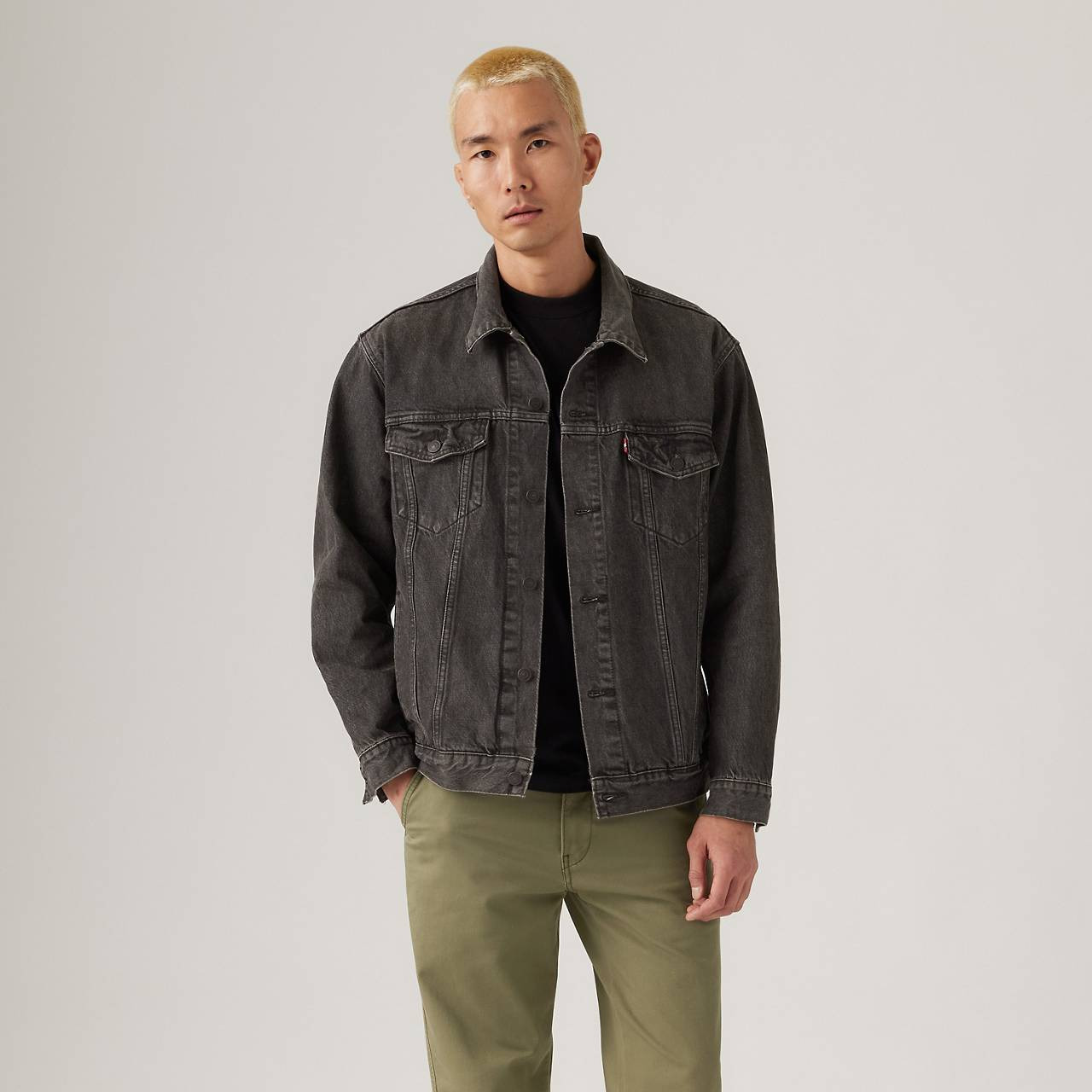RELAXED FIT TRUCKER JACKET - 2