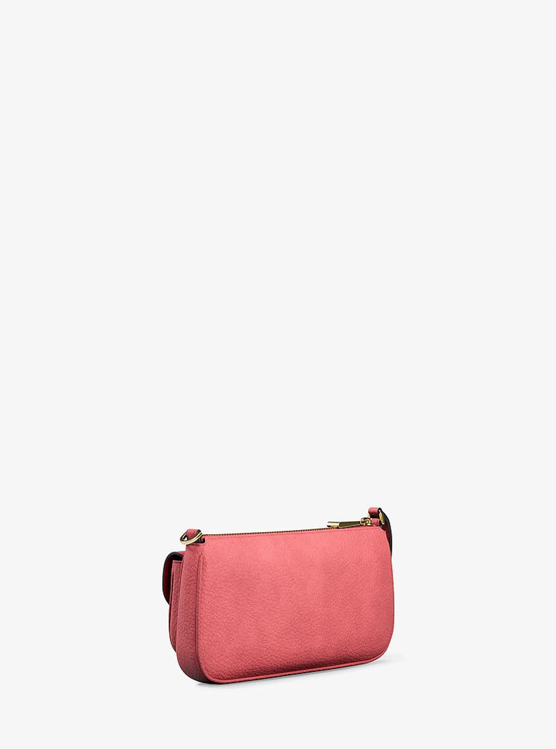 Zoe Small Suede Convertible Pochette 3