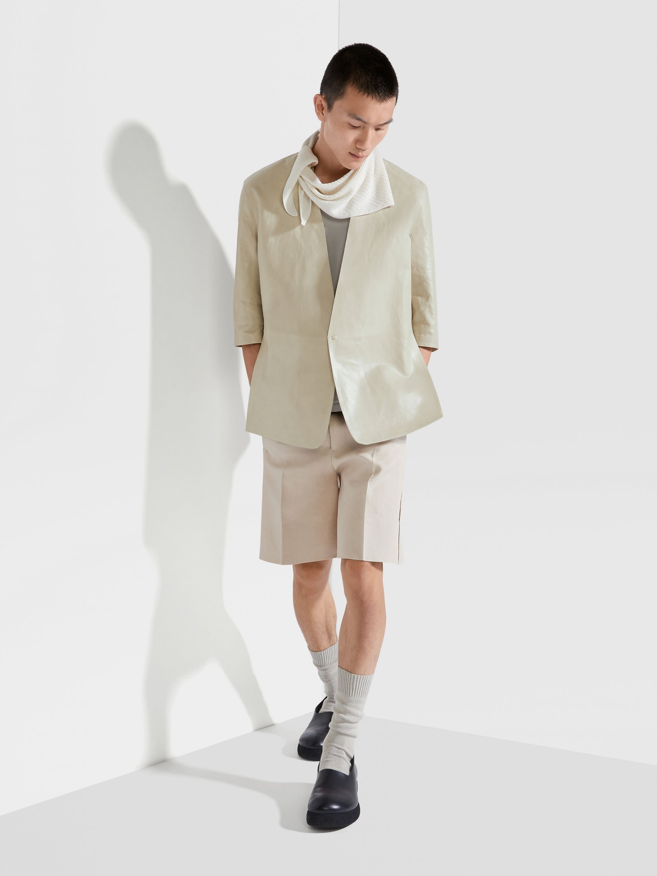OFF WHITE OASI LINO SHORT PANTS - 3