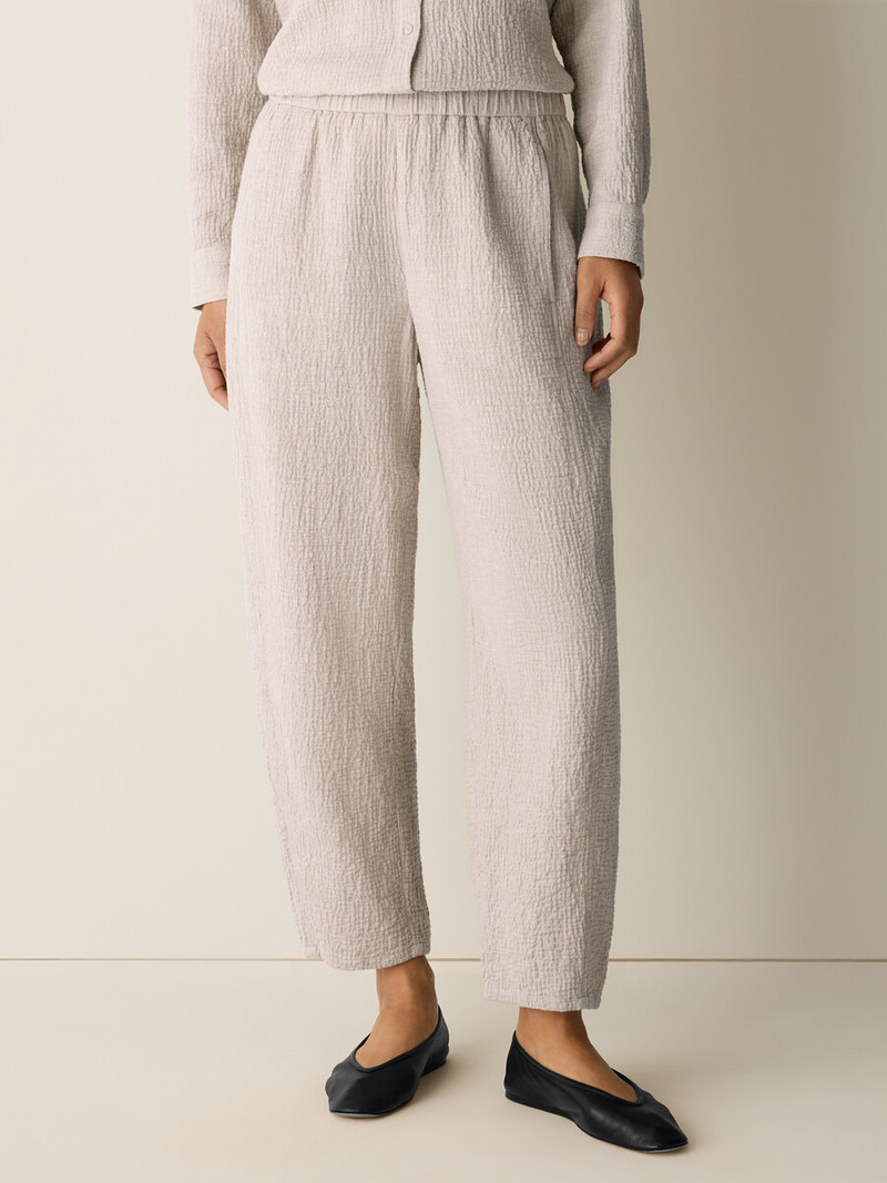 Organic Cotton Doubleweave Lantern Pant 3