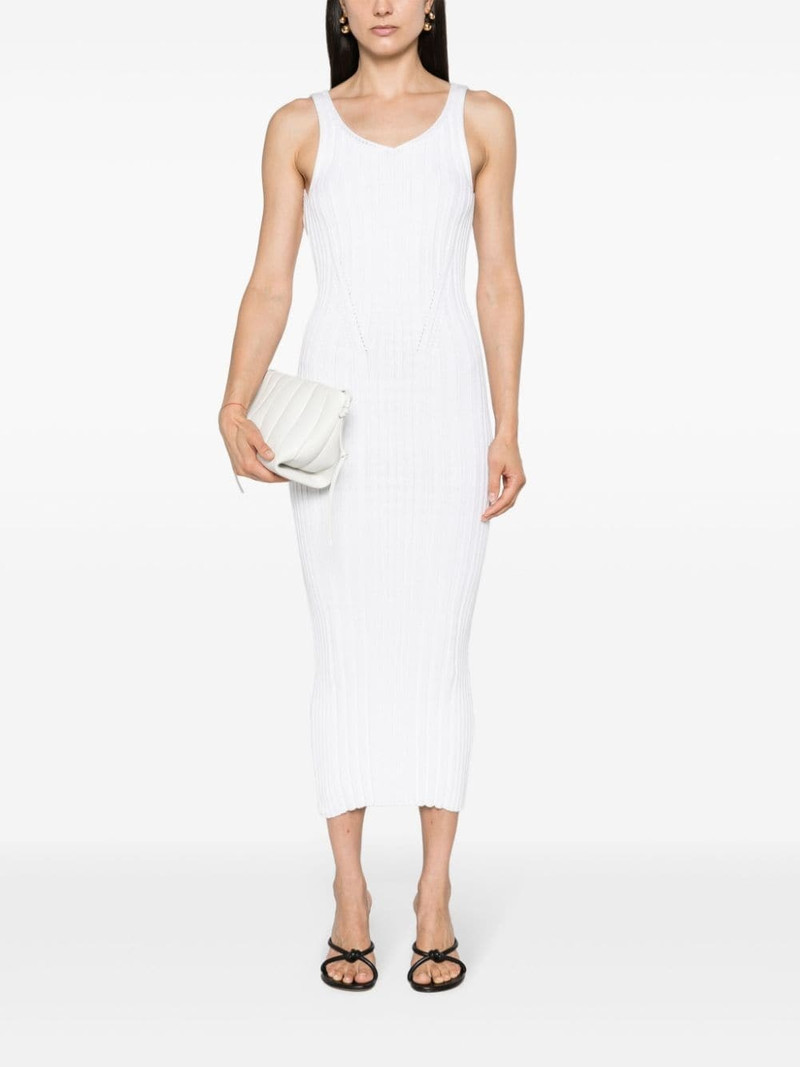 KHAITE Ottilie ribbed-knit dress outlook