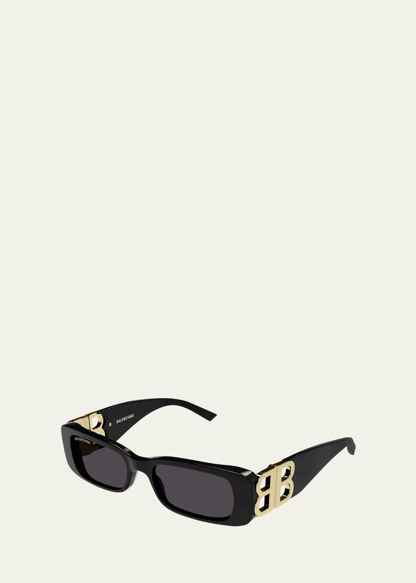 Men's Rectangle Mirror B Acetate Sunglasses - 2