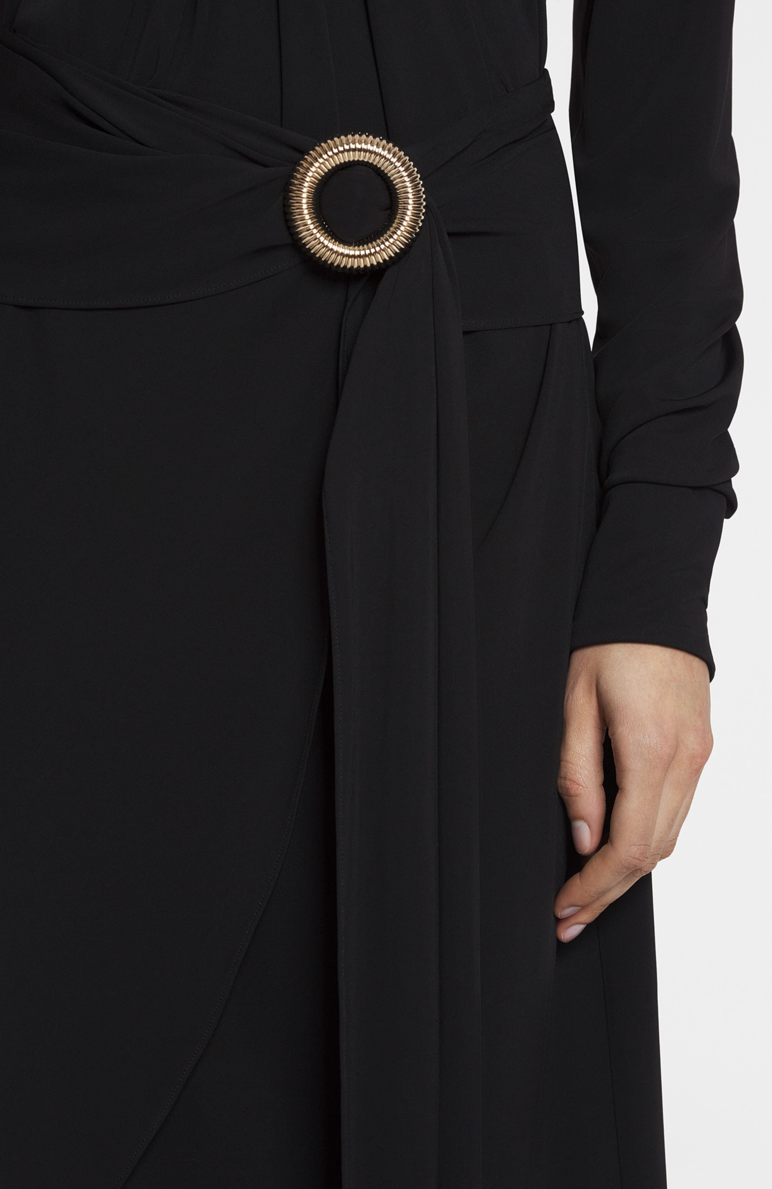 Lanvin MÉLODIE WRAP SKIRT in Black at Nordstrom - 5