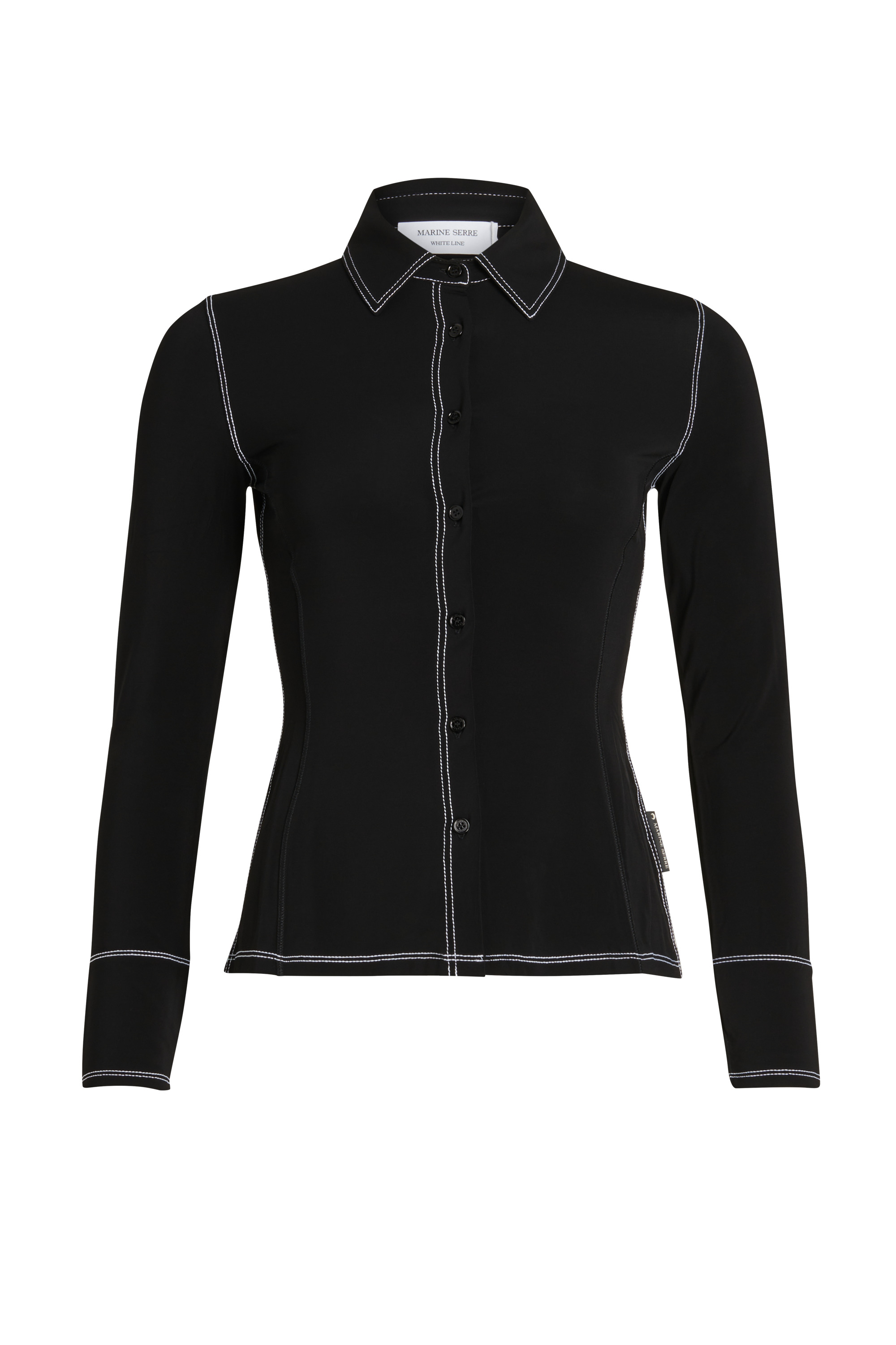 Fluid Jersey Fitted Shirt - 1