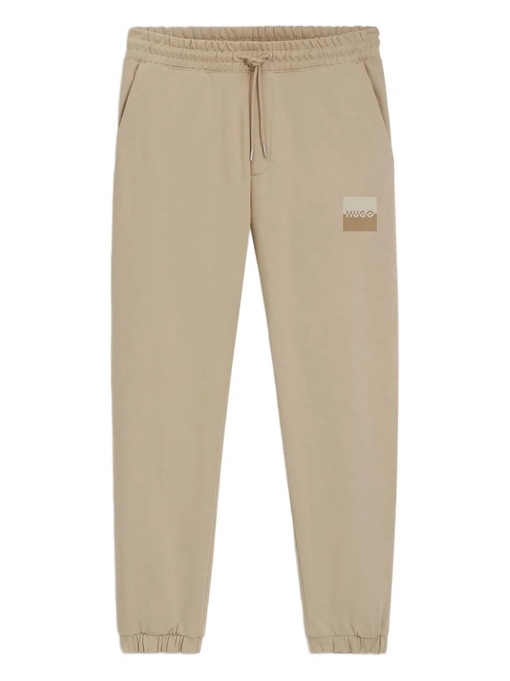 drawstring logo track pants - 1