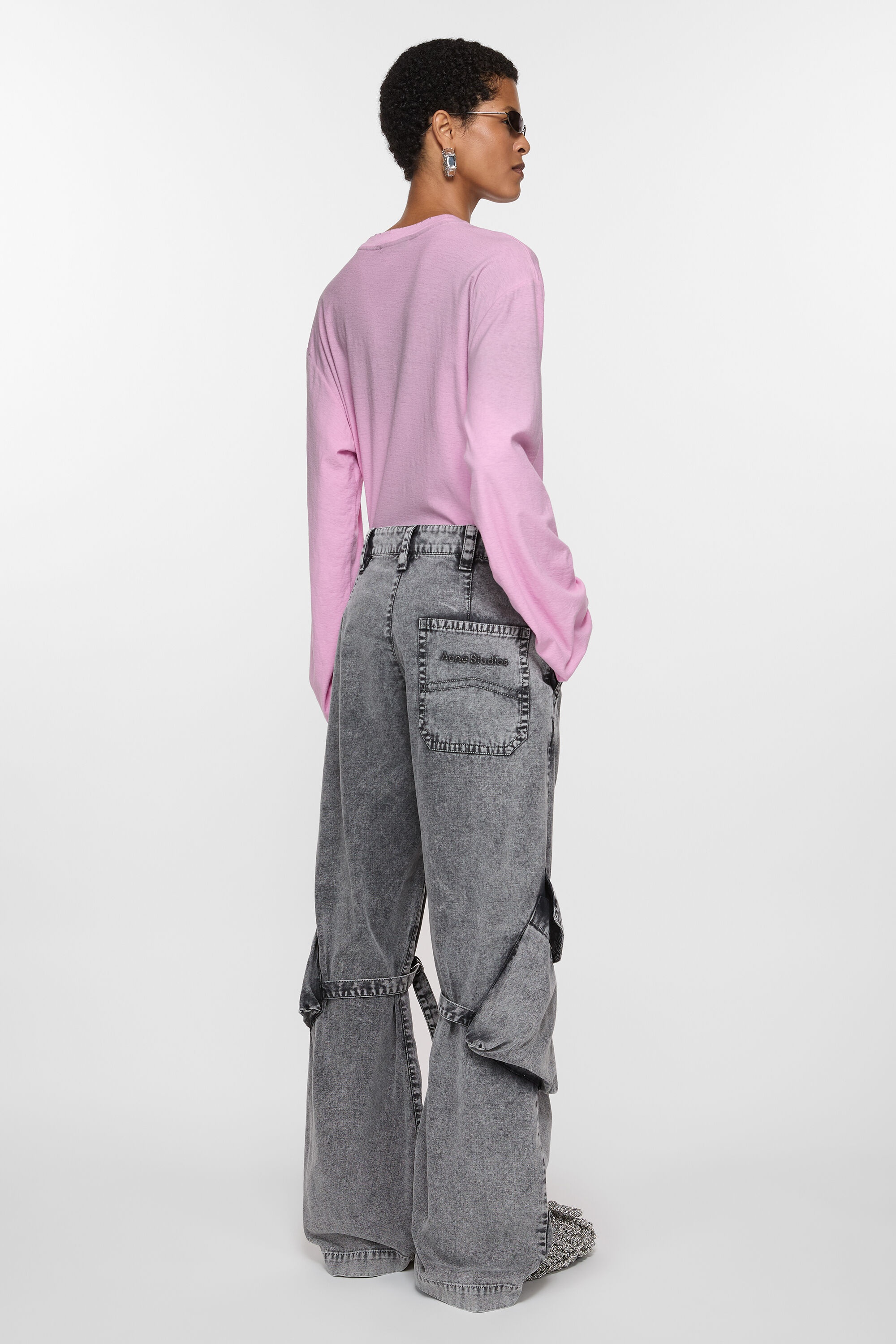 Cargo trousers - Washed Anthracite - 3