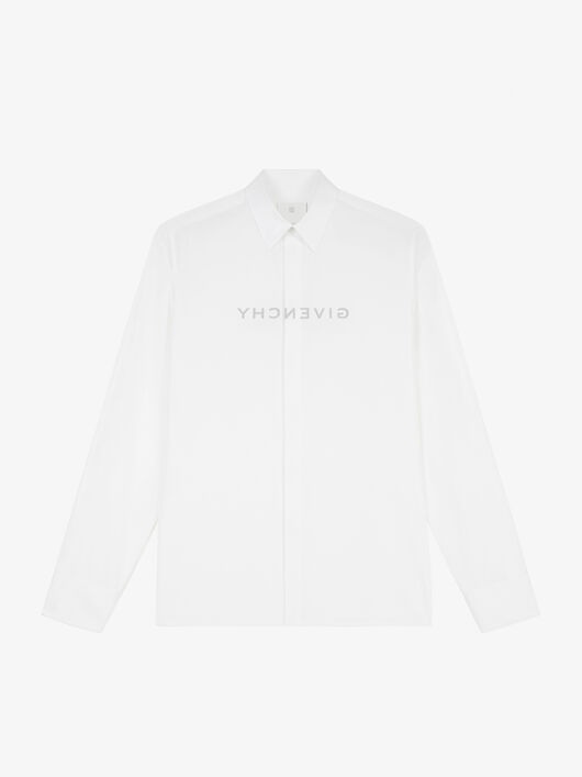 GIVENCHY REVERSE SHIRT IN POPLIN - 4