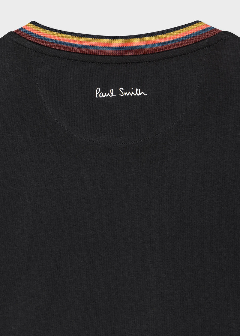 Paul Smith 'Artist Stripe' Collar T-Shirt outlook