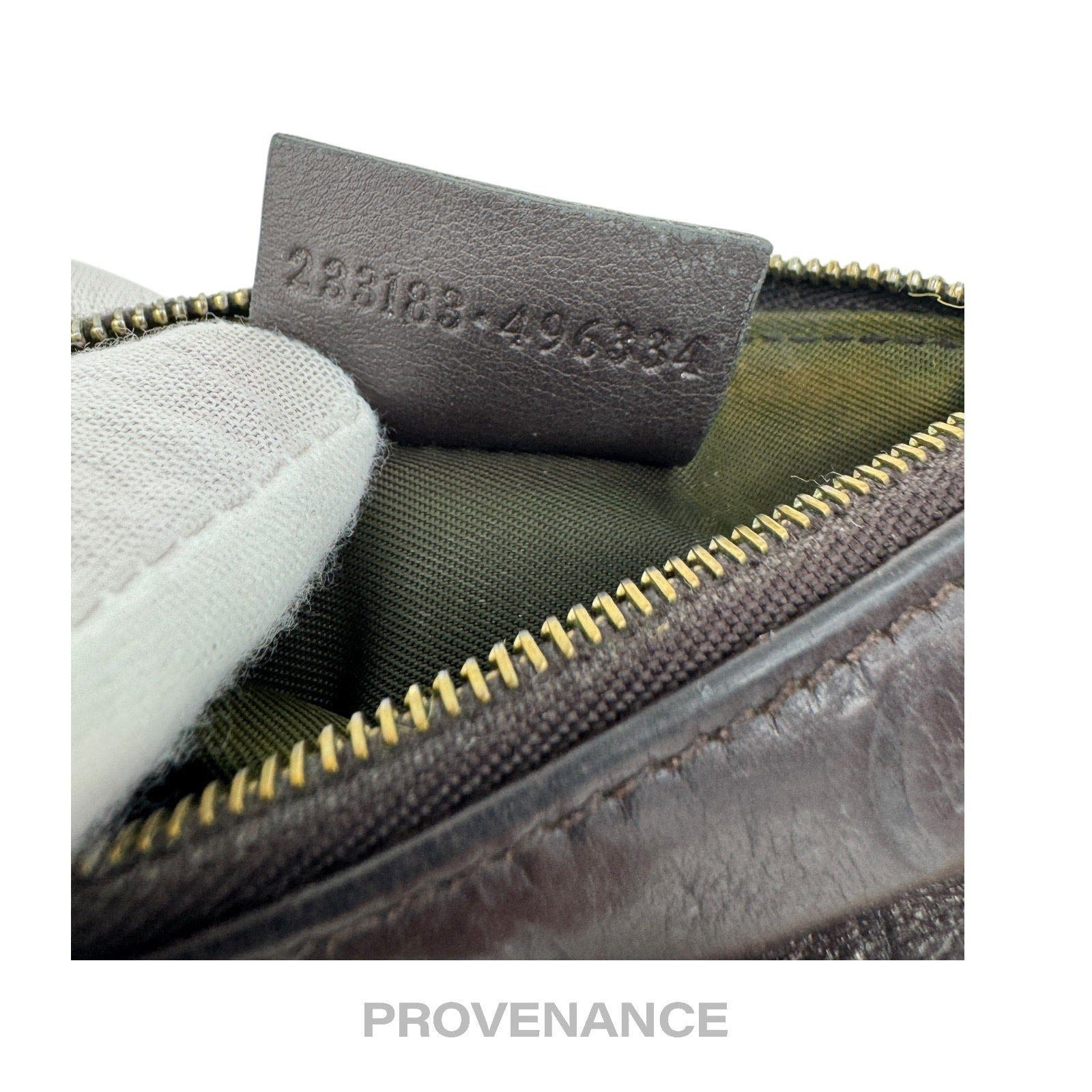 Gucci Key Pouch Cles - Chocolate Guccissima Leather - 7