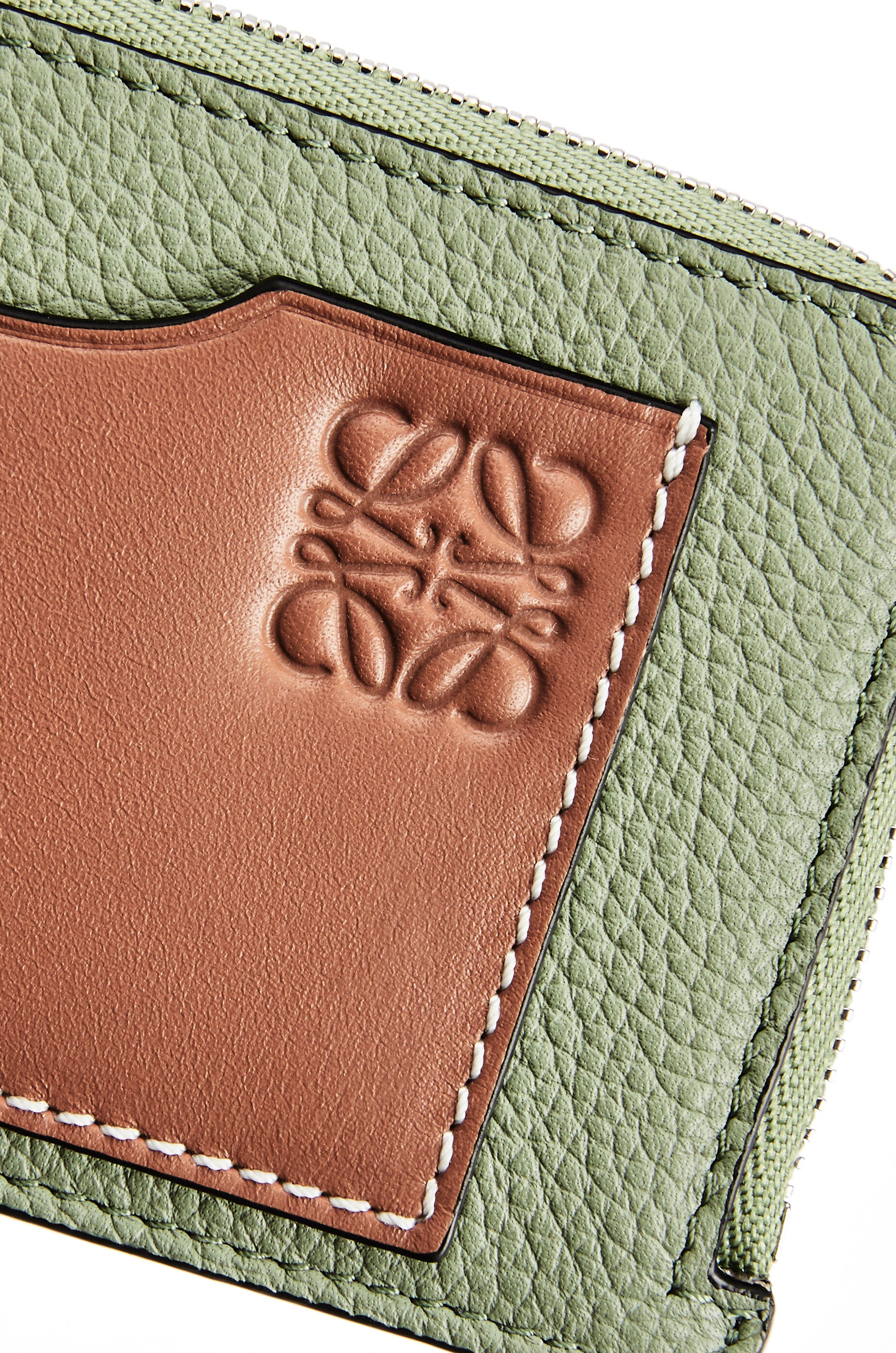 Coin cardholder in soft grained calfskin - 4