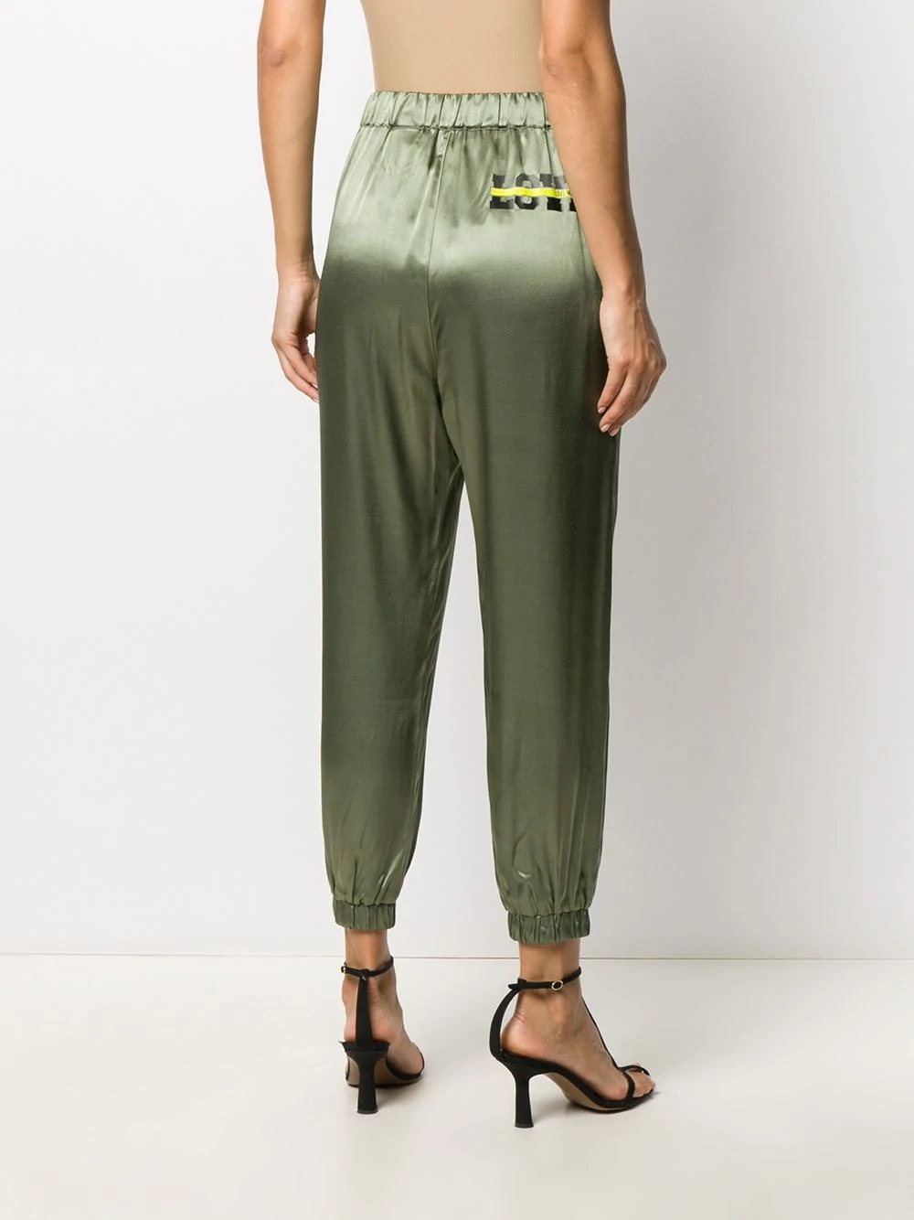 mesh-pocket trousers - 4