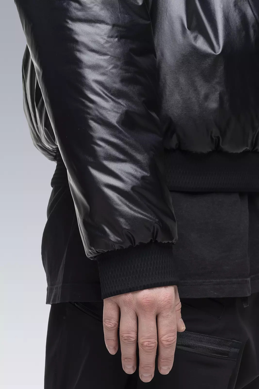 S31-PX HD Nylon PrimaLoft® Insulated Hooded Jacket Black - 14