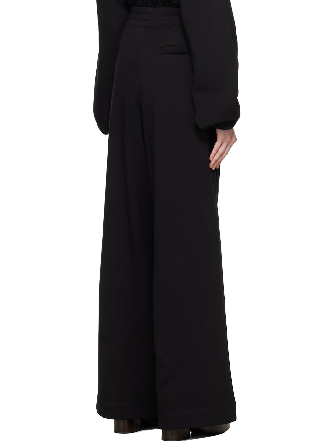 Black Loose Sweatpants - 3