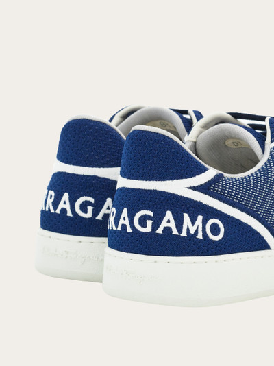 FERRAGAMO Low technical fabric sneaker outlook
