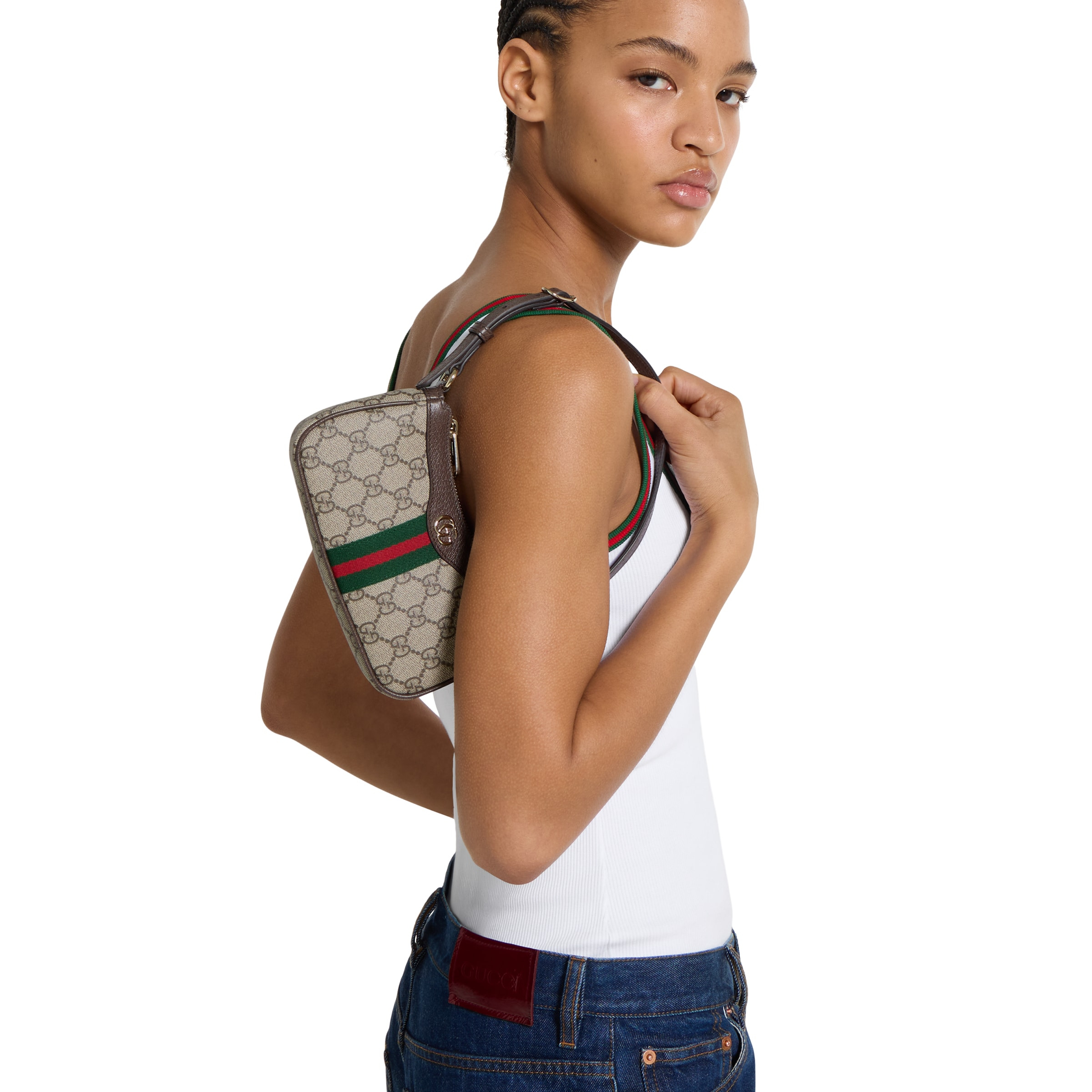 Ophidia mini shoulder bag - 3