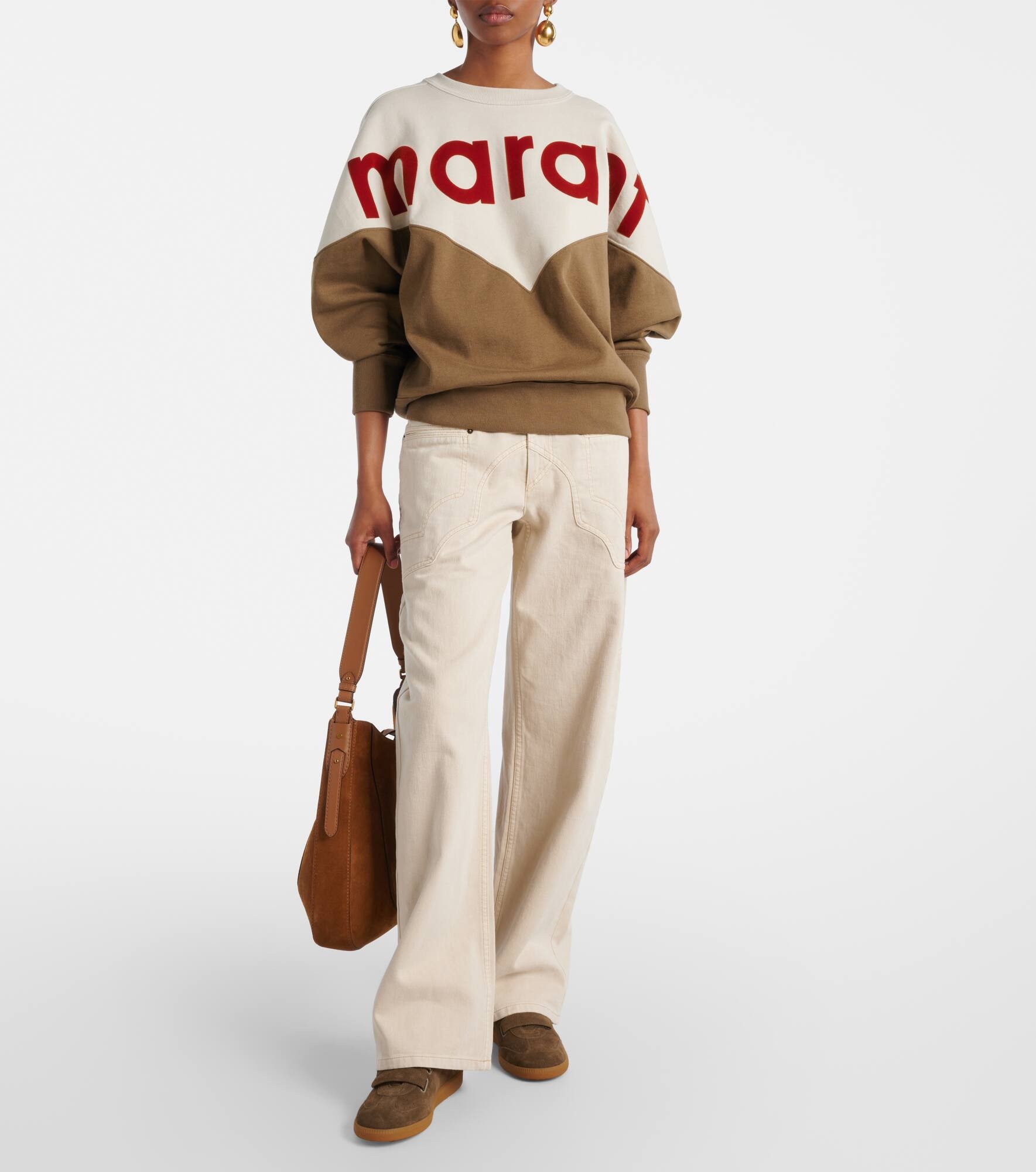 Houston cotton-blend jersey sweatshirt - 2