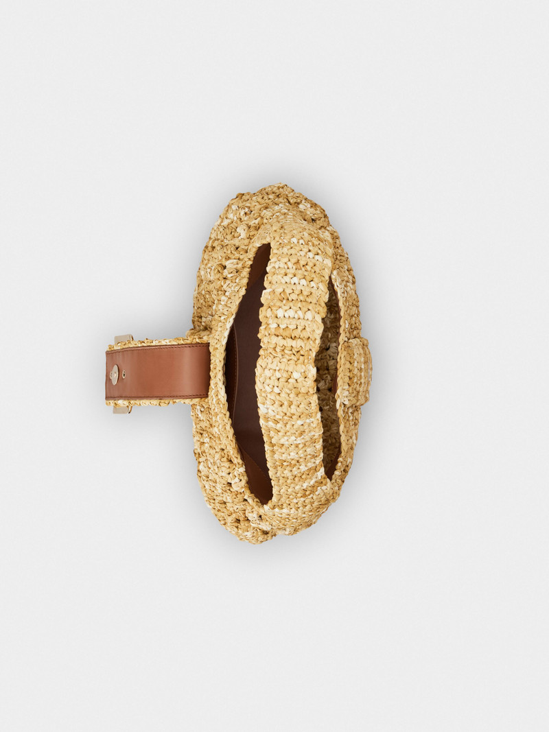Belle Vivier Small Hobo Bag in crochet 8