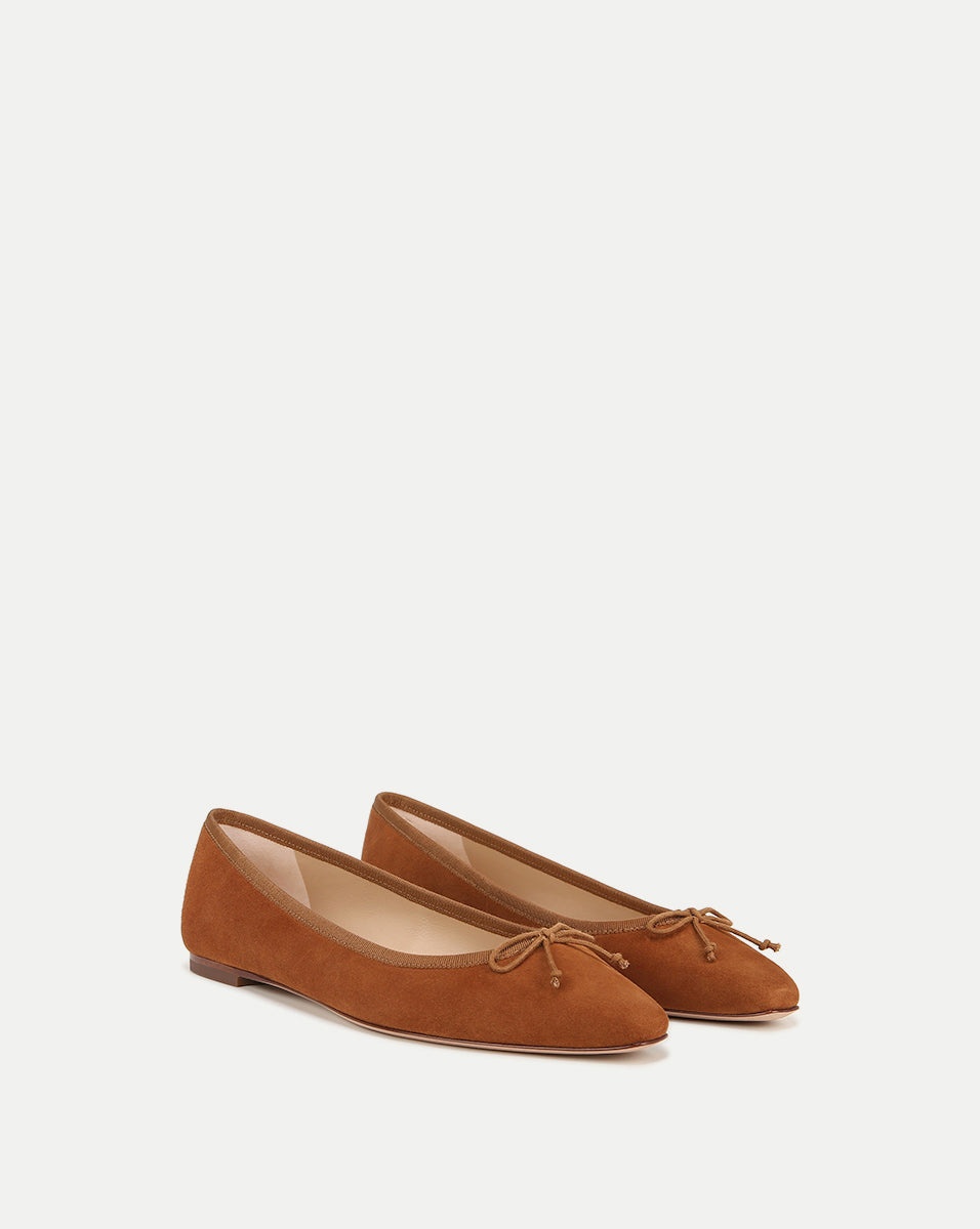 CATHERINE SUEDE BALLET FLAT - 2