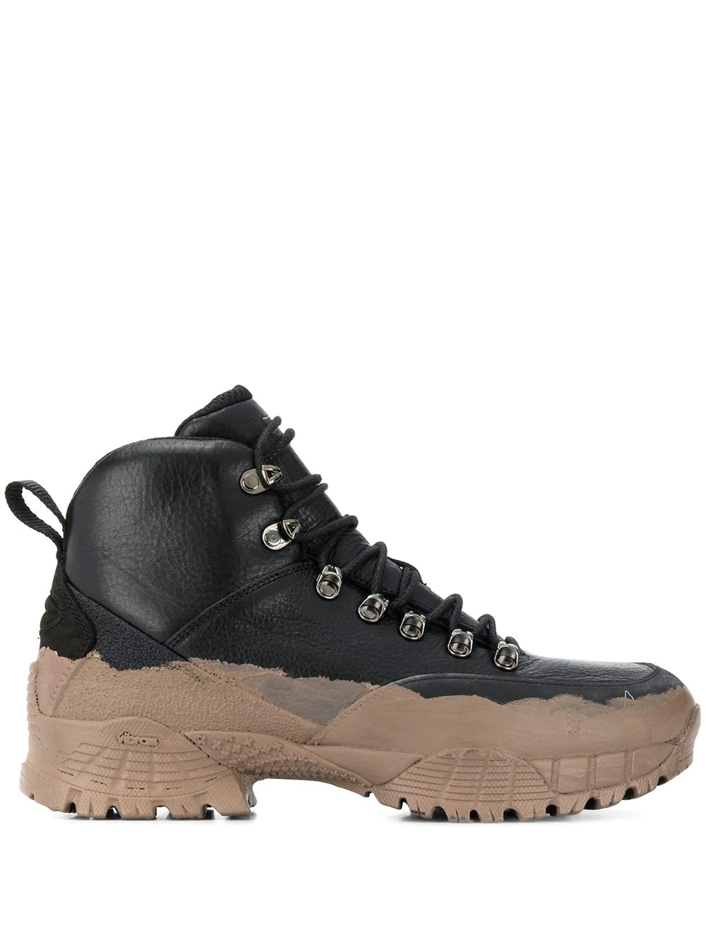 x Stüssy mud-effect hiking boots - 1