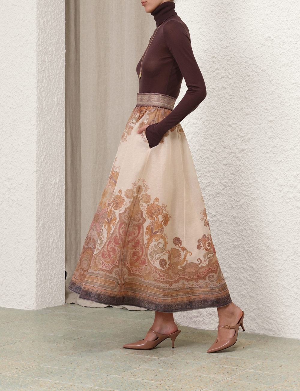 スカート Zimmermann 'Illustration' midi skirt Zimmermann 'illustration' Midi Skirt | italist