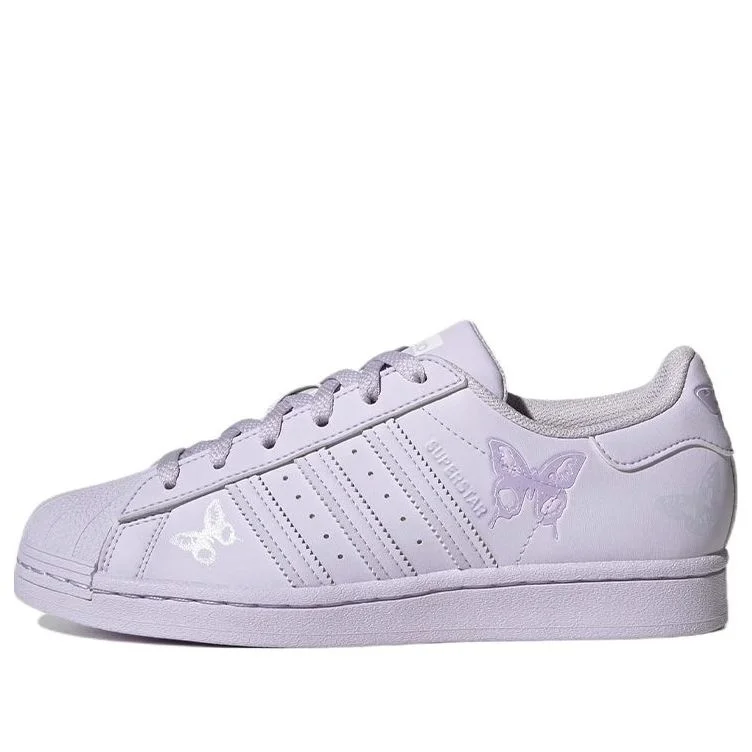 (WMNS) adidas originals Superstar 'Purple Tint Matte Silver' GX2167 - 1
