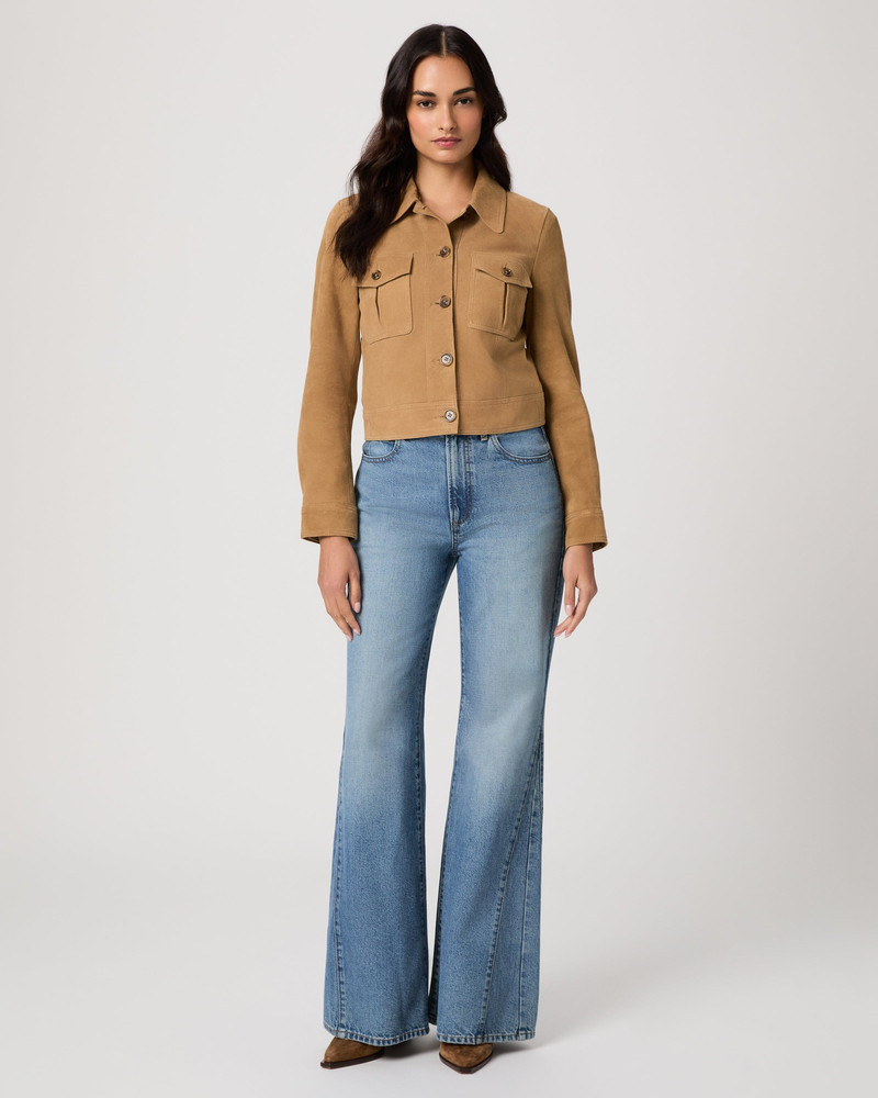 PAIGE Callie 32" Inset Flare Jean outlook