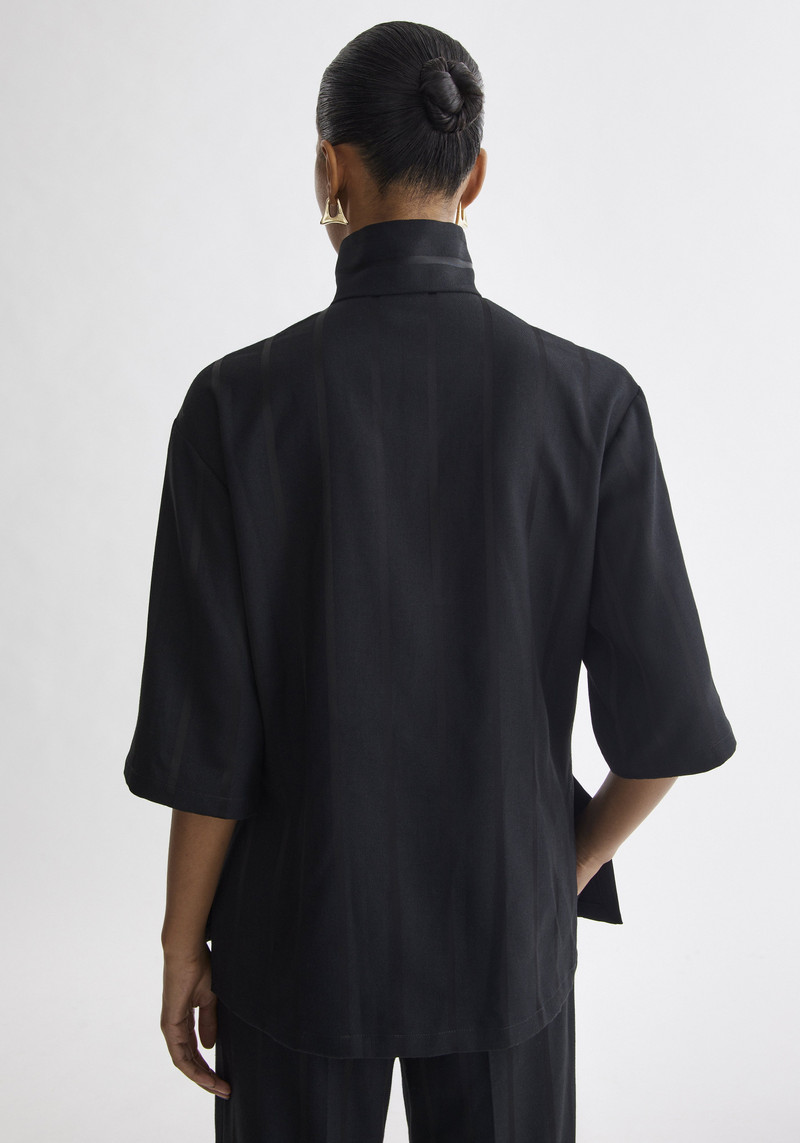 MAE High neck short sleeved shirt 5