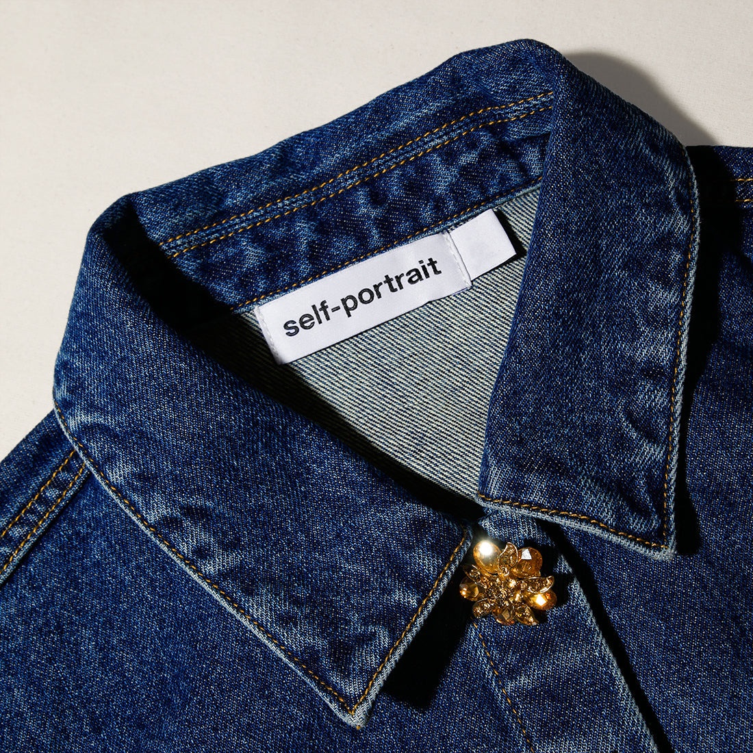 Denim Jacket With Buttons - 5