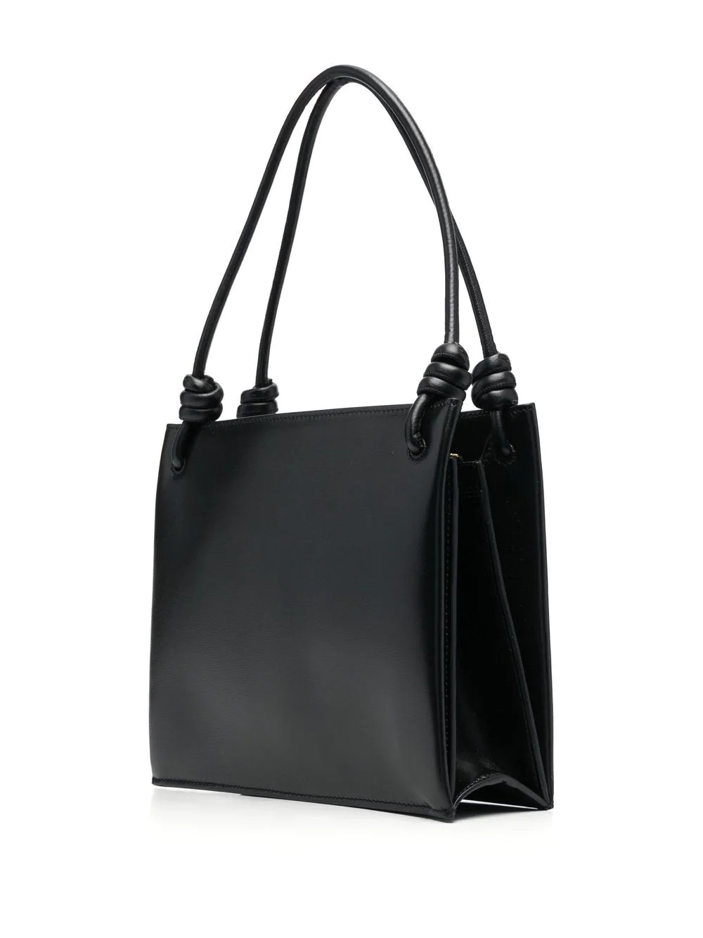 smooth leather shoulder bag - 4