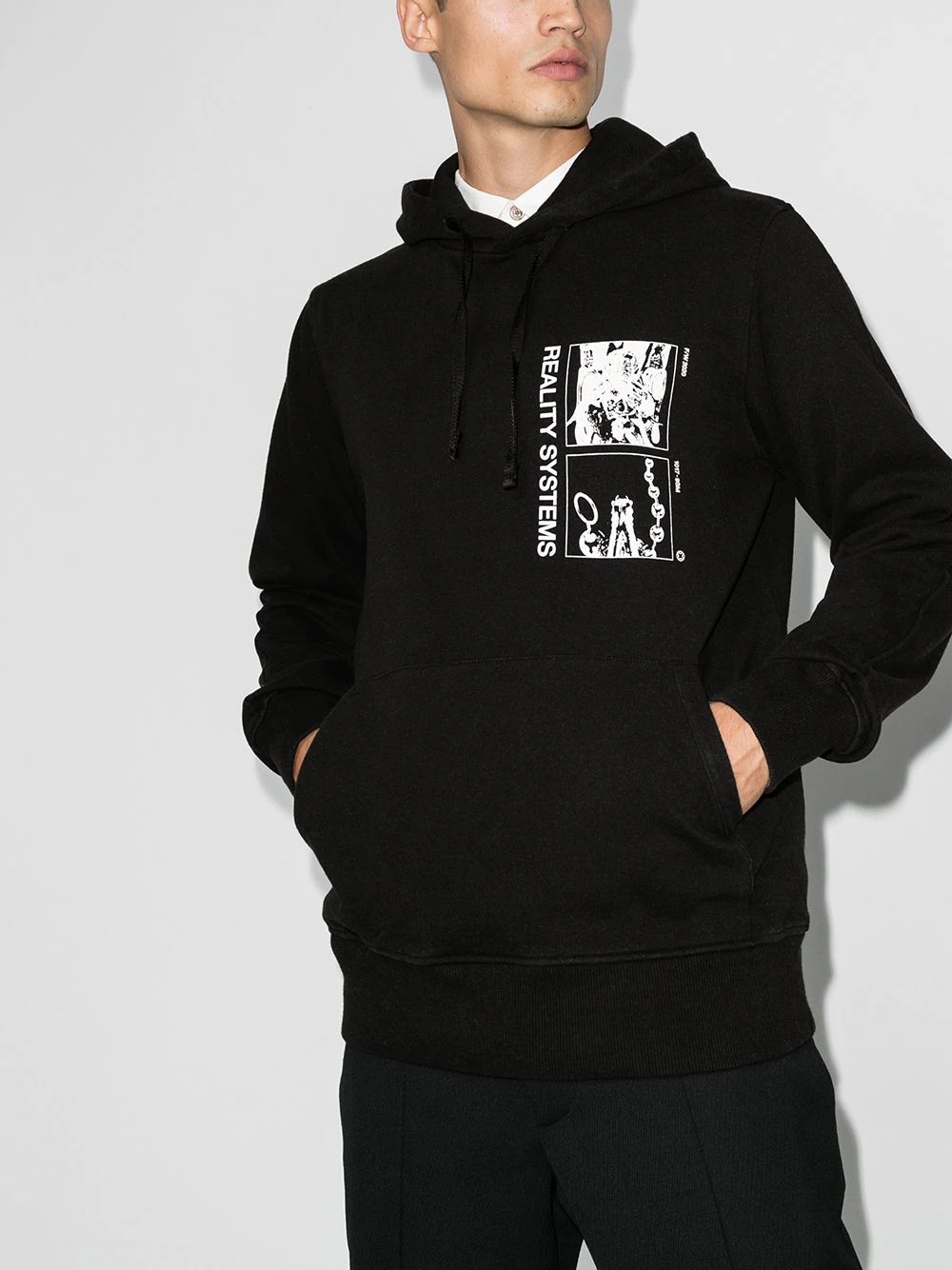 graphic printed hoodie - 2