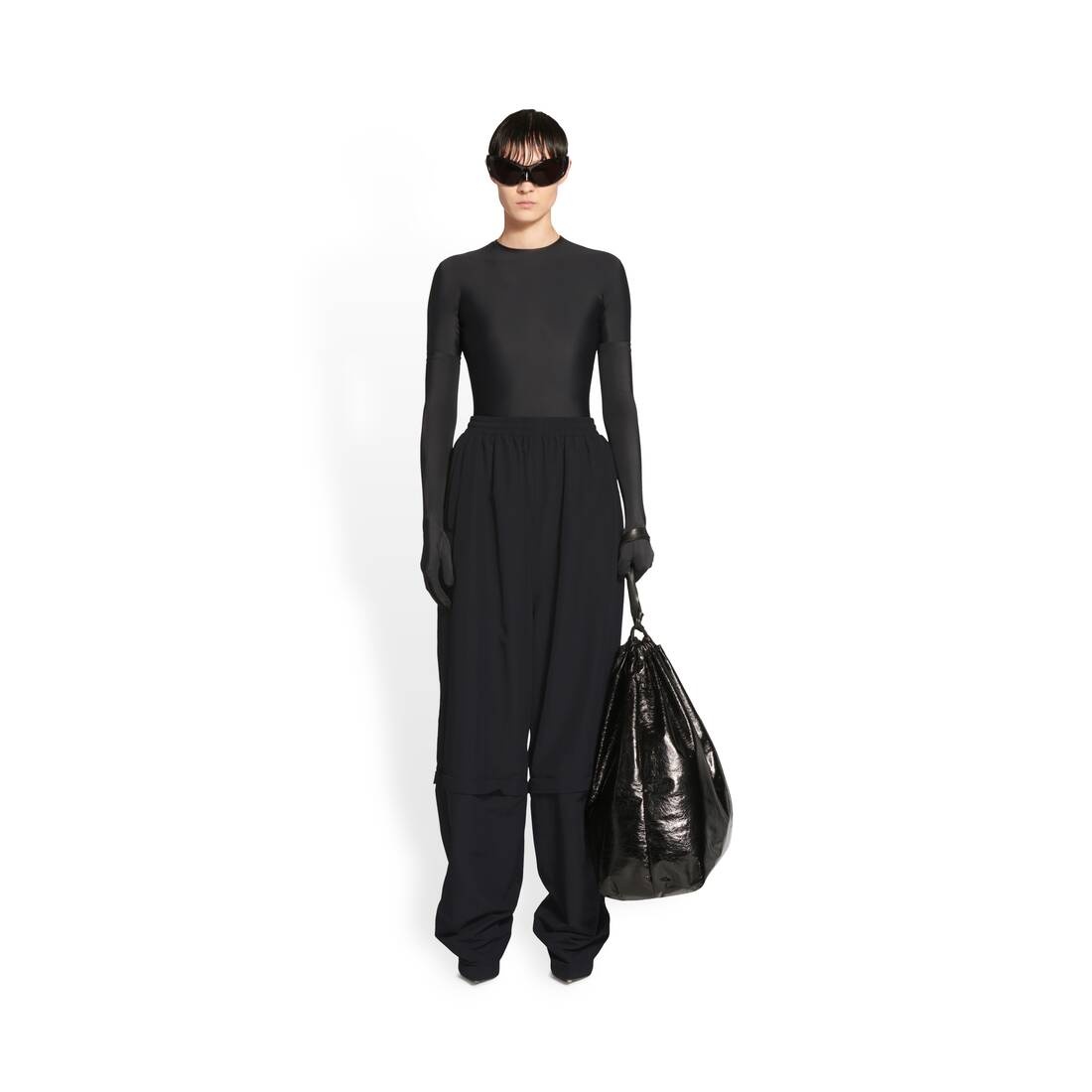 Women's Tracksuit Pantashoes  in Black - 2