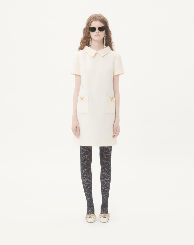 CREPE COUTURE SHORT DRESS 5