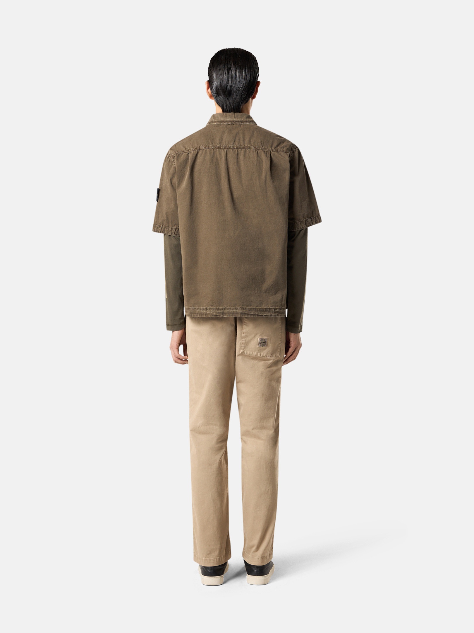 1200029 BRUSHED ORGANIC COTTON CANVAS 'OLD' EFFECT - 5