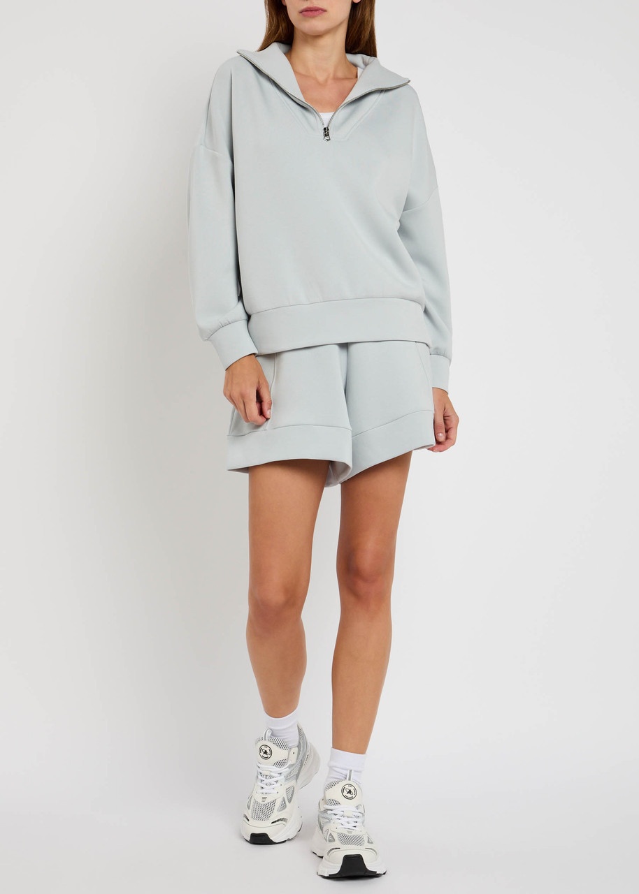 Varley Hawley Half-zip Stretch-jersey Sweatshirt - 3